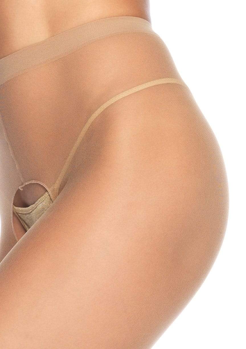 Sheer Crotchless Pantyhose - Image 10