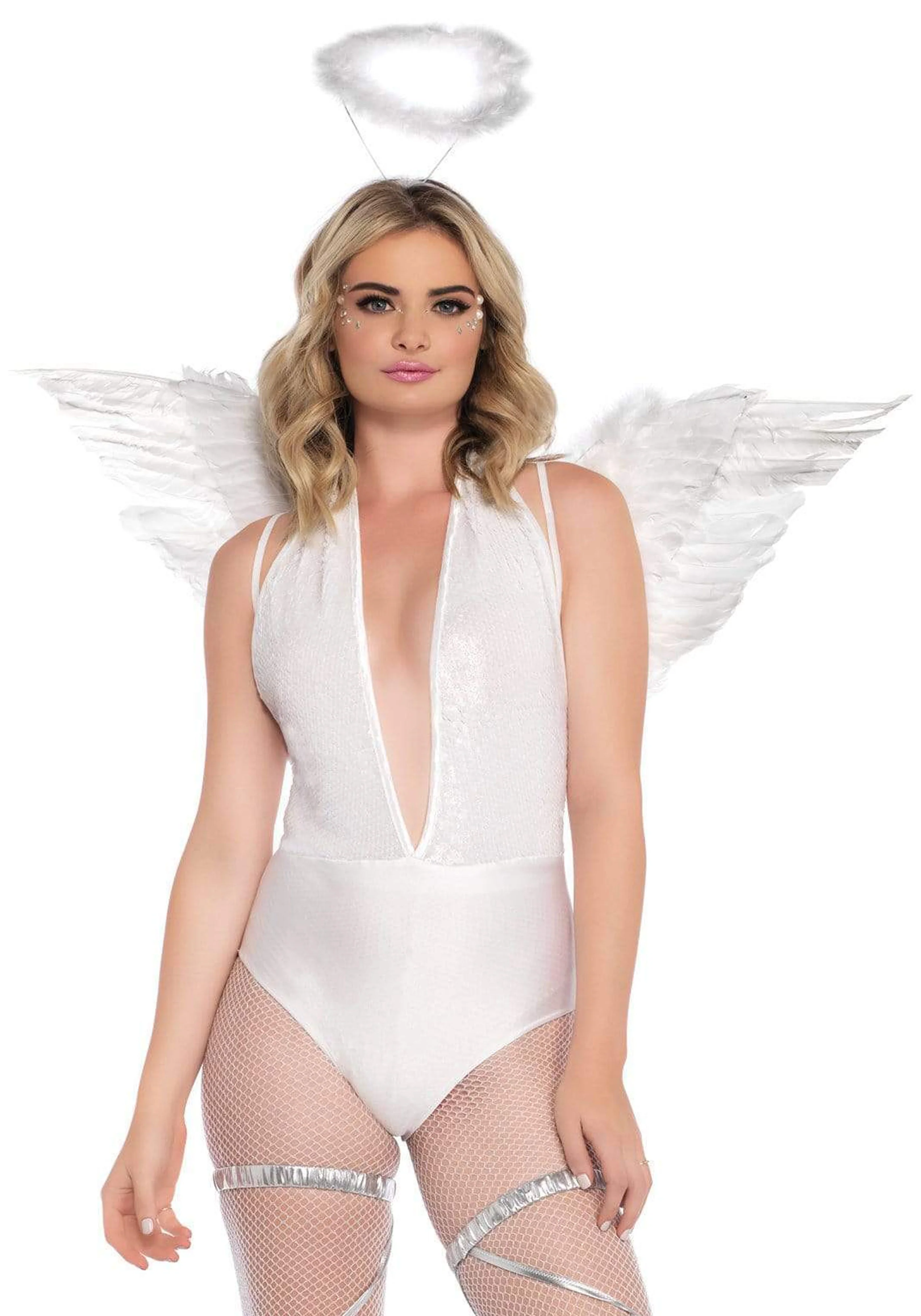 Feather Angel Wings and Halo - Image 11