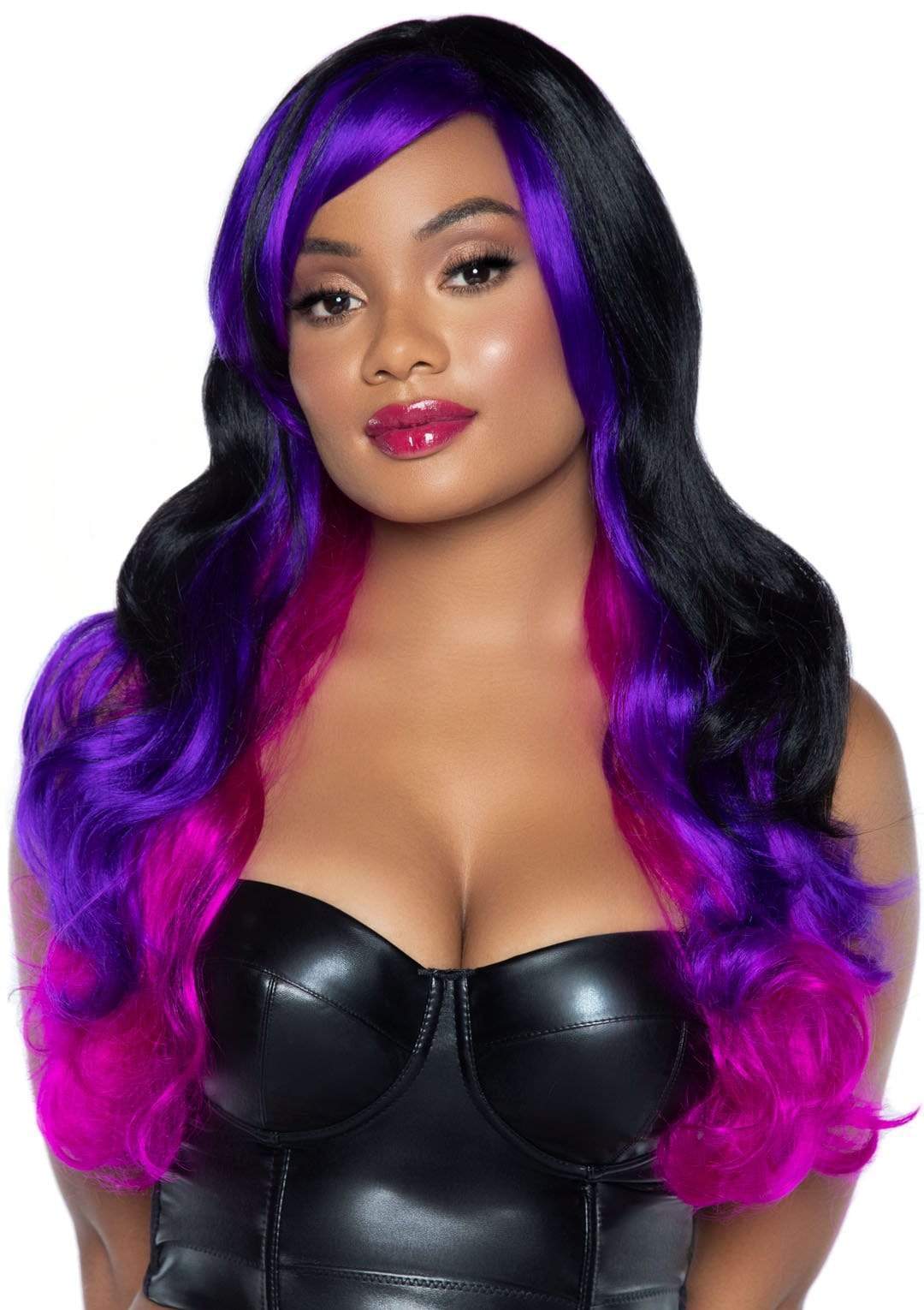 Allure Multi Color Long Wavy Wig - Image 3