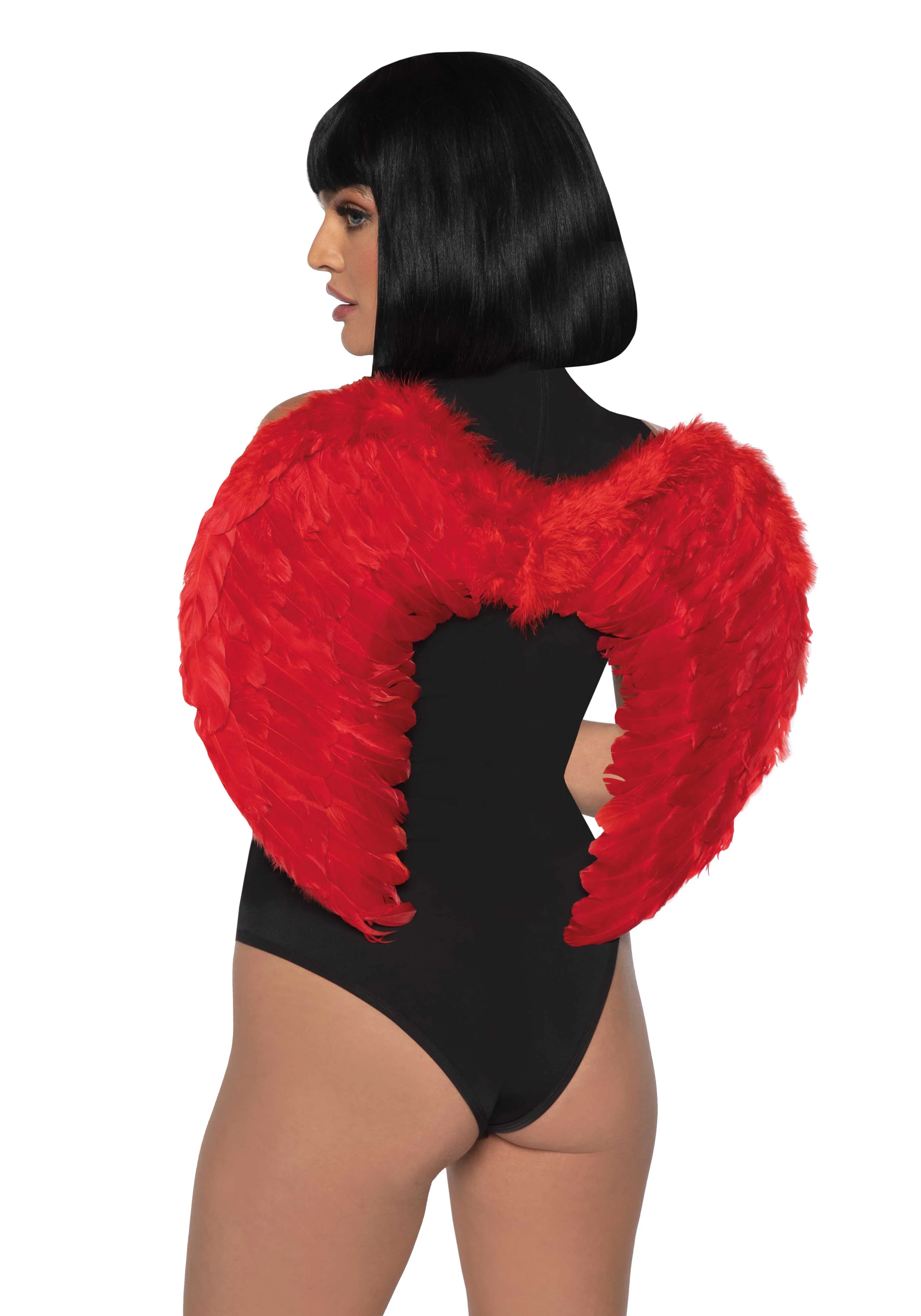 Marabou Feather Devil Wings - Image 3