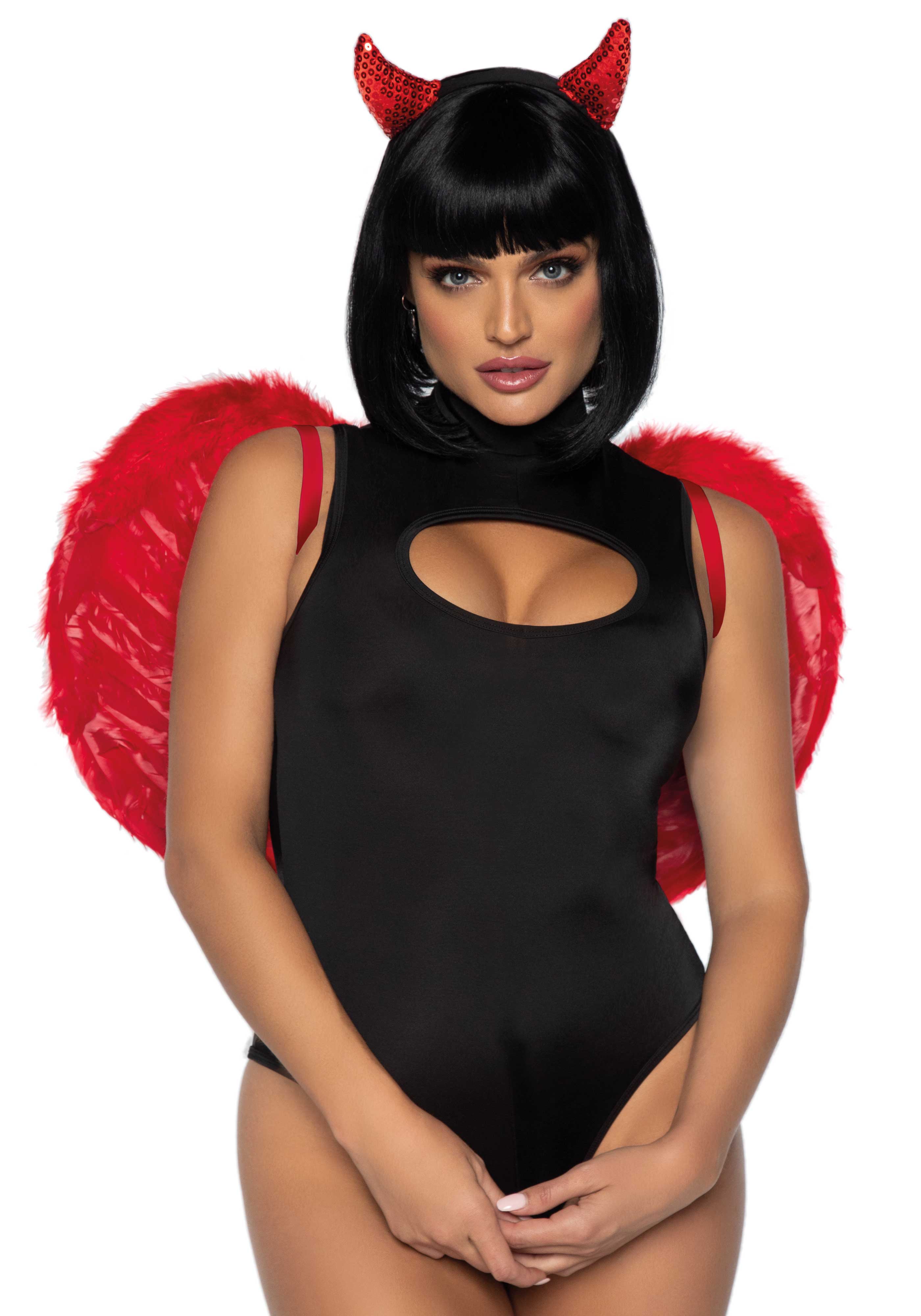 Marabou Feather Devil Wings - Image 4