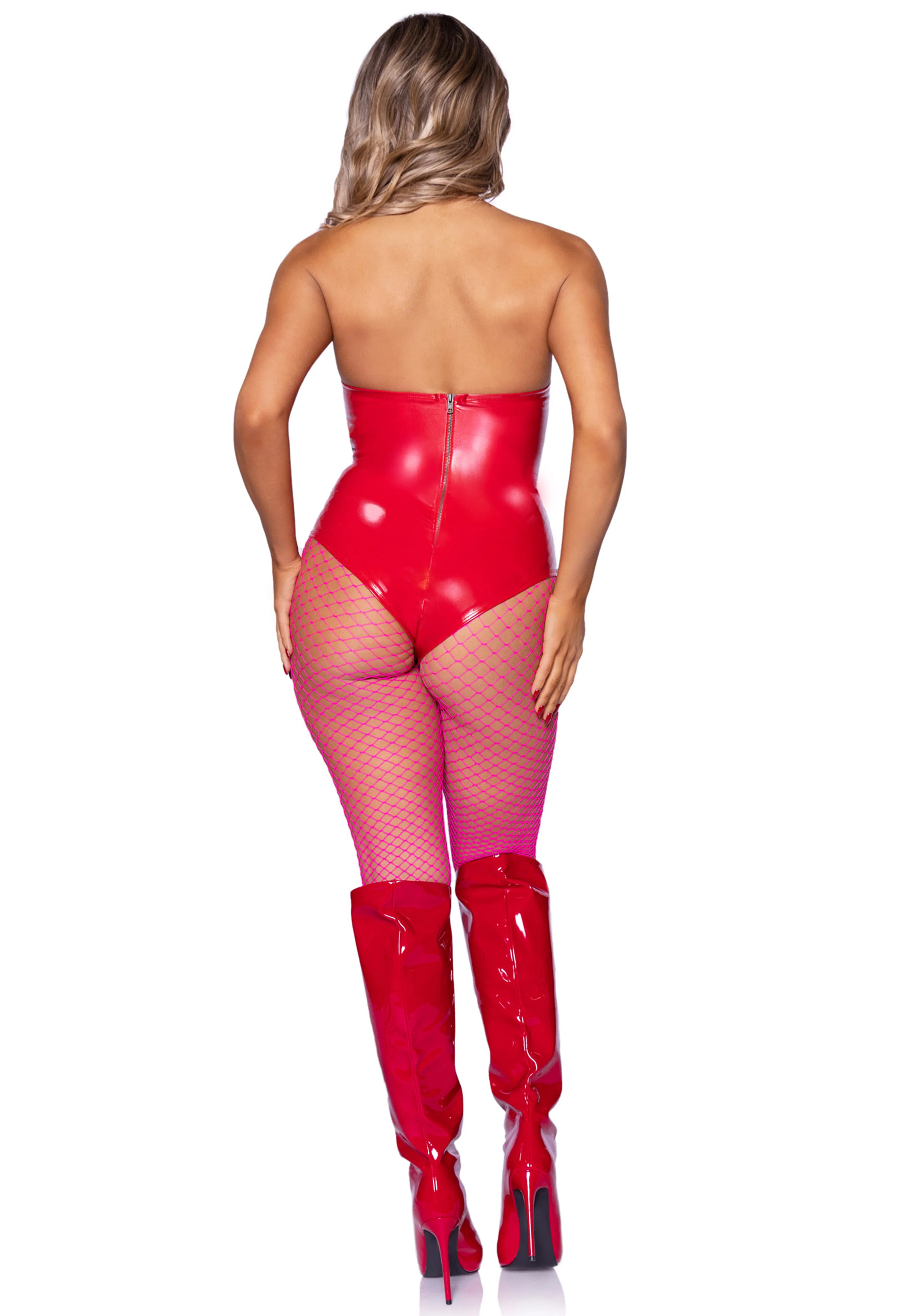 Vinyl Boned Bodysuit - Image 5