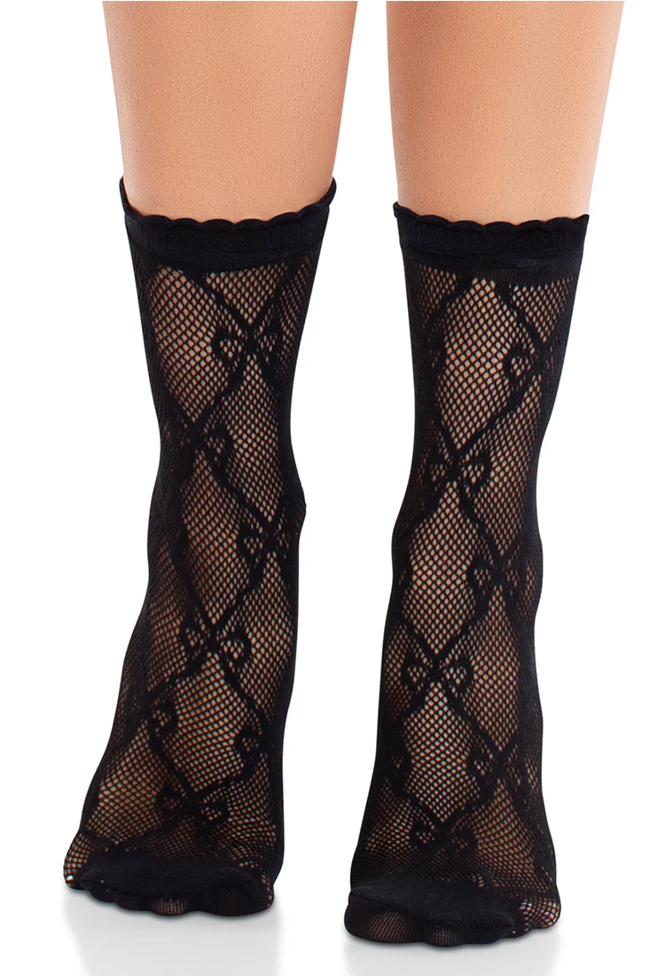Bow Net Anklets - Image 4