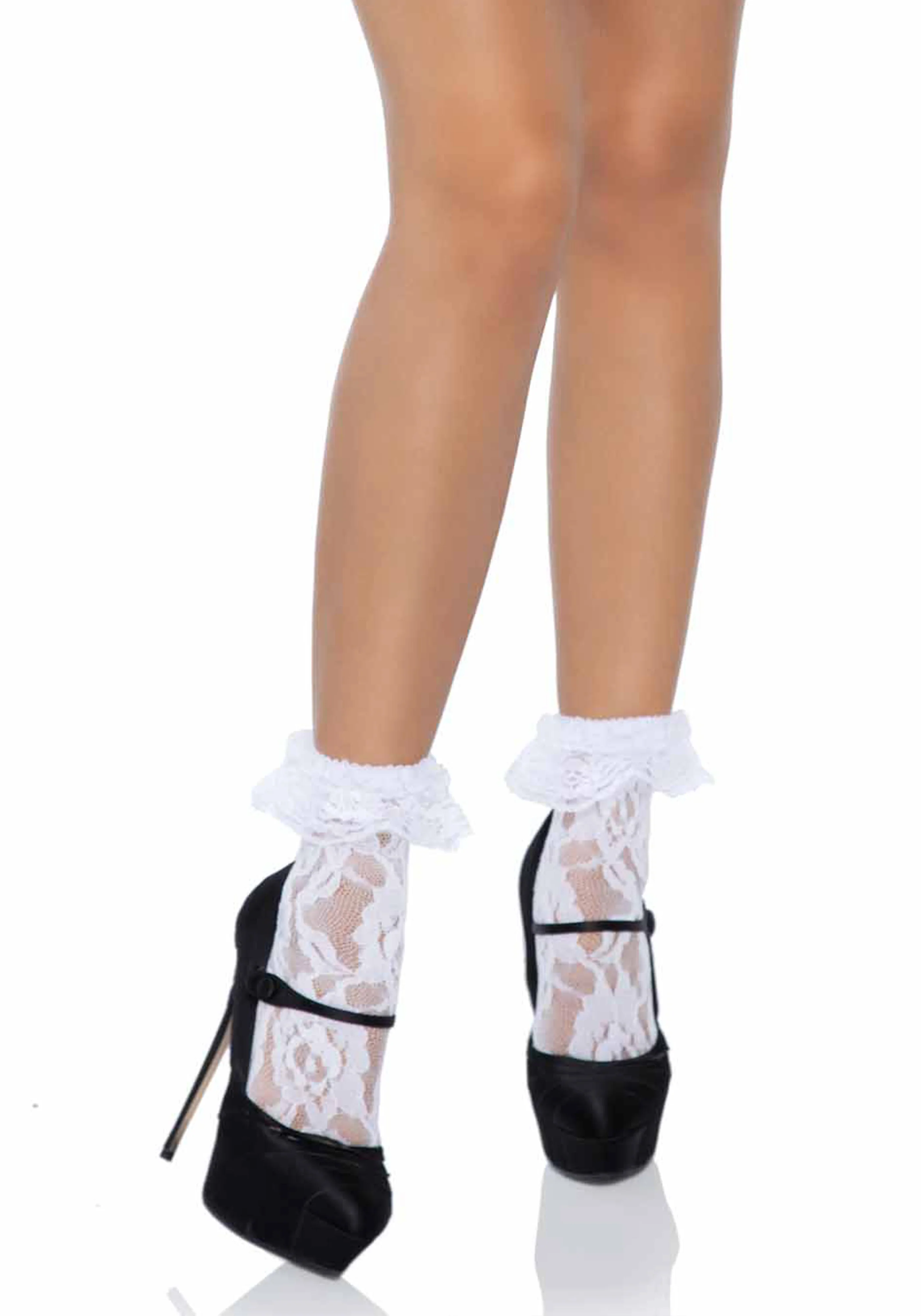 Lace Socks with Ruffle - Image 7