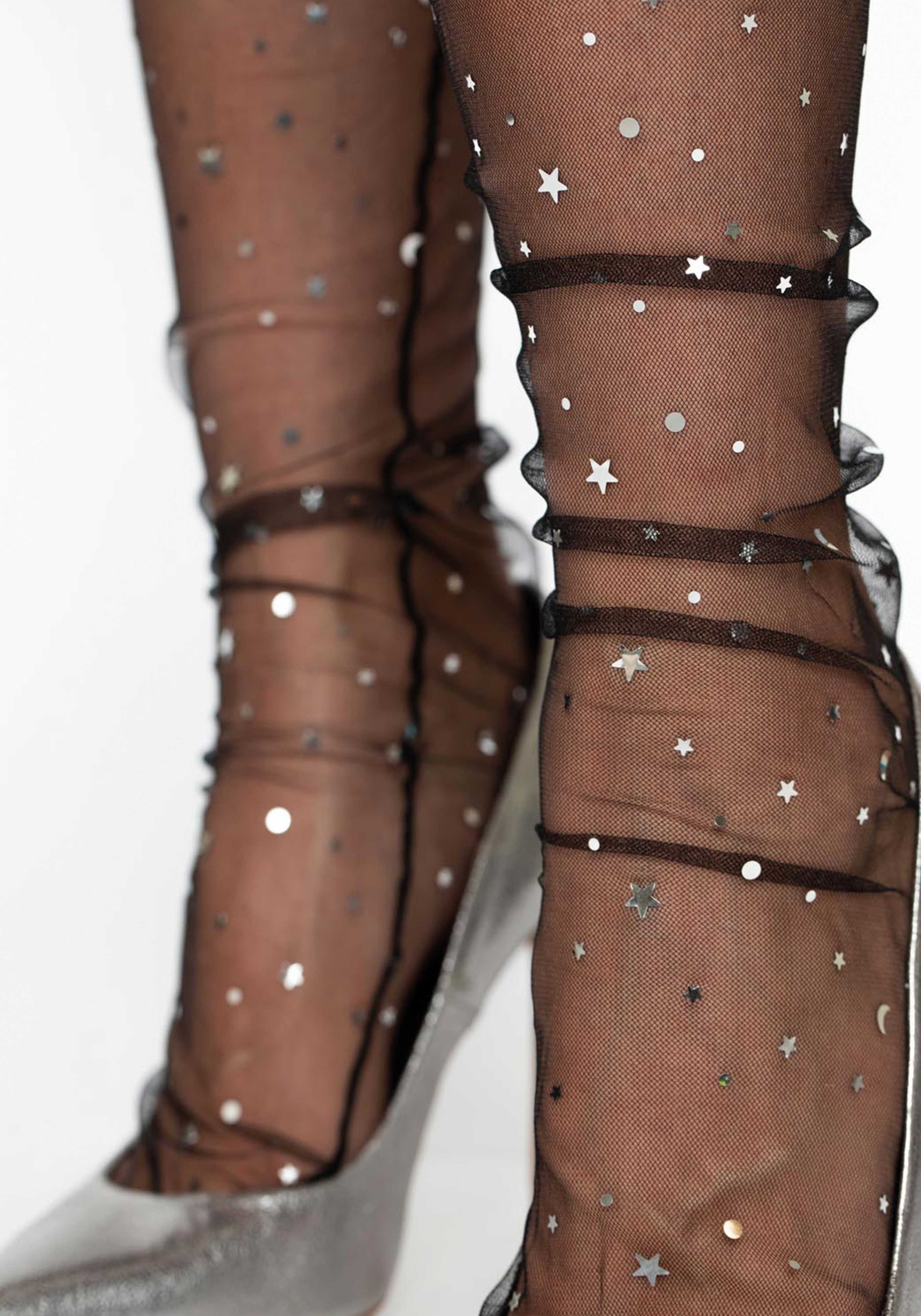 Tulle Star and Moons Socks - Image 3