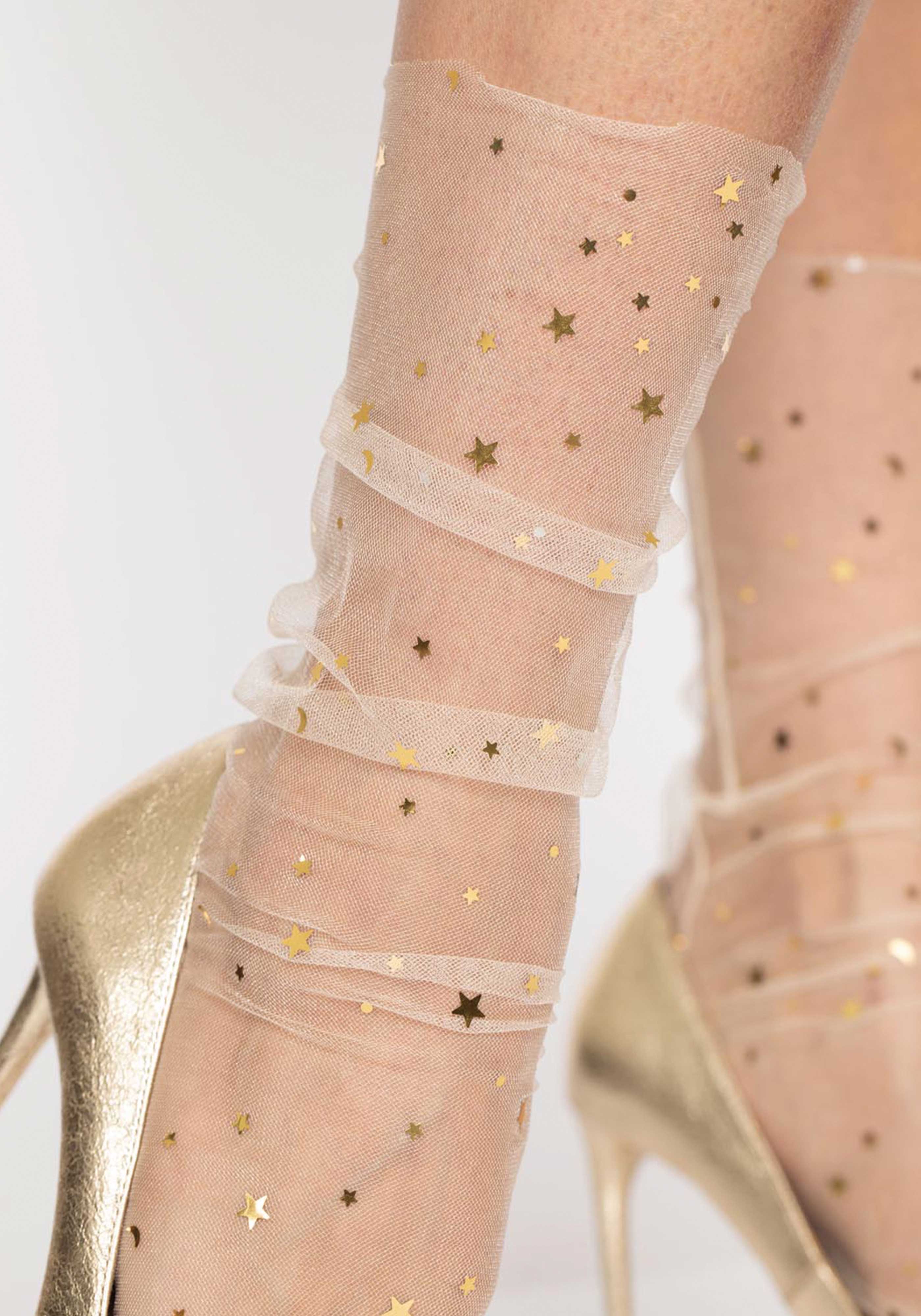 Tulle Star and Moons Socks - Image 6