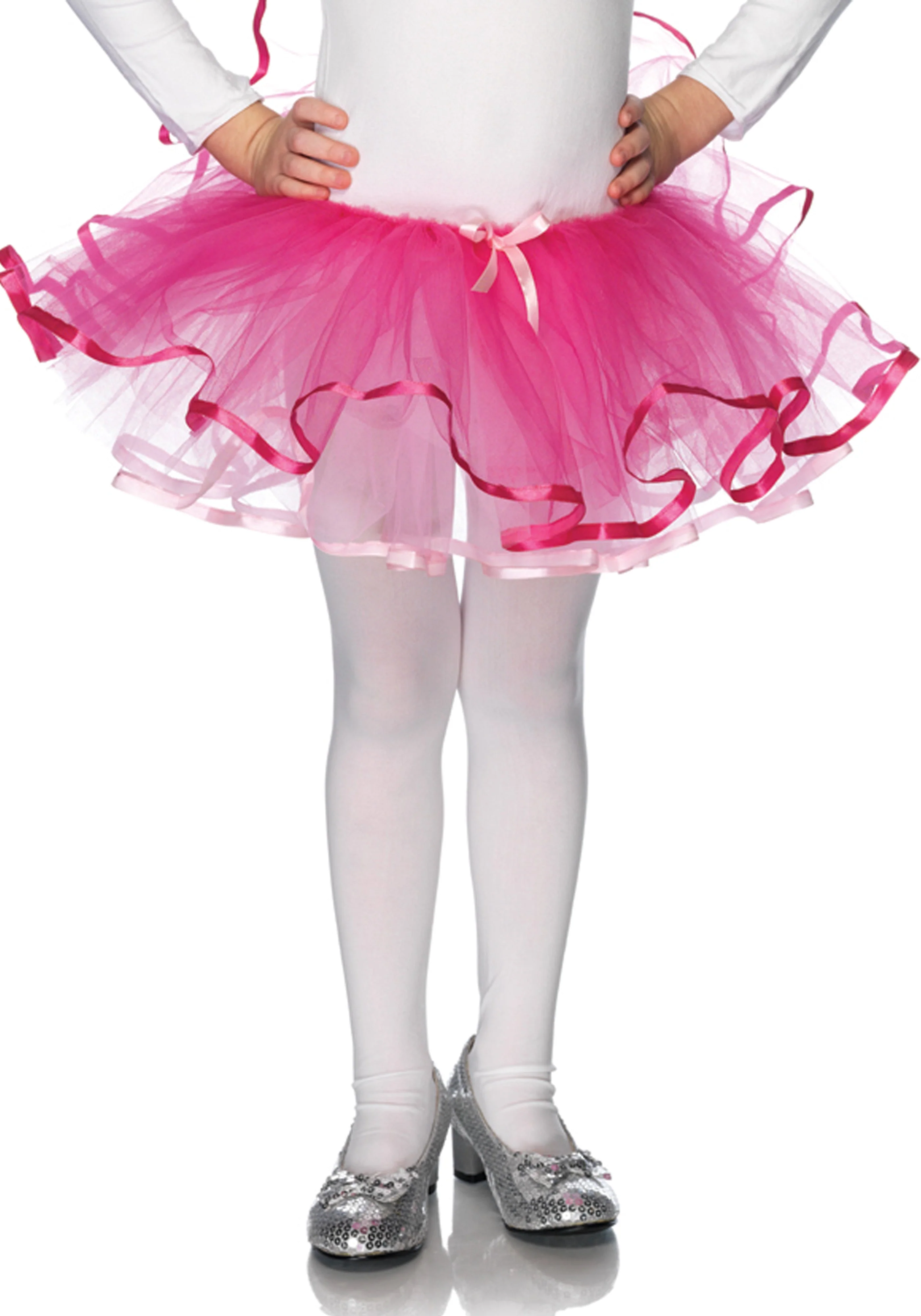 Kids Ribbon Trimmed Tutu