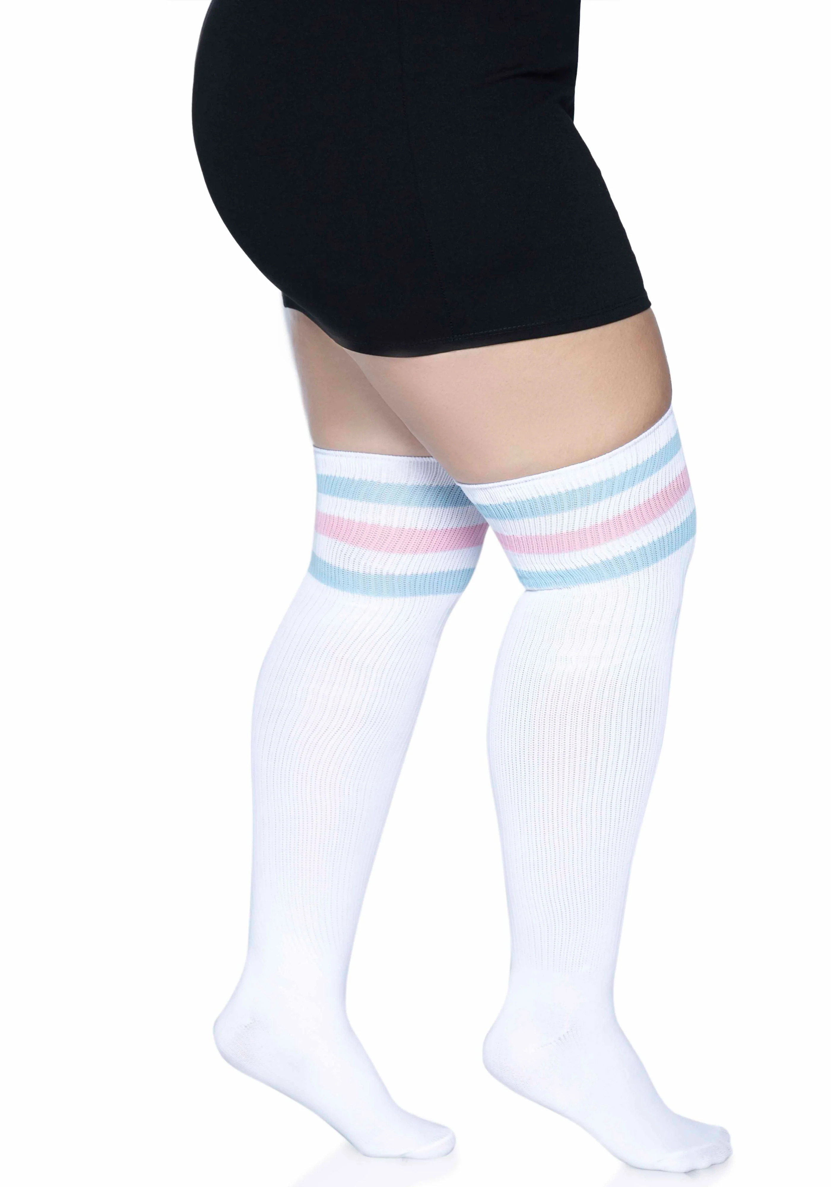 Plus Over The Knee Athletic Socks - Image 2
