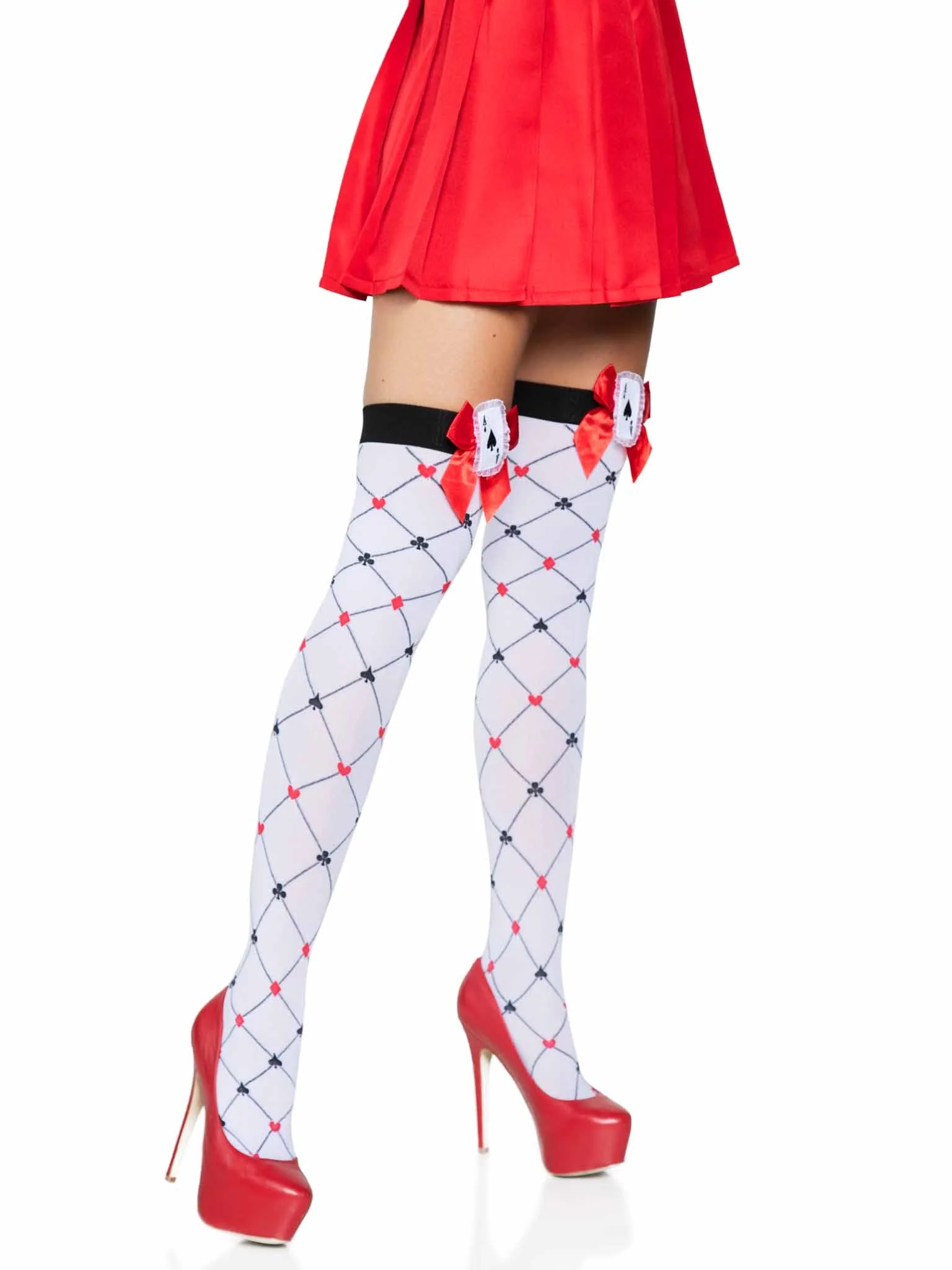 Card Suit Thighs Highs - Image 3