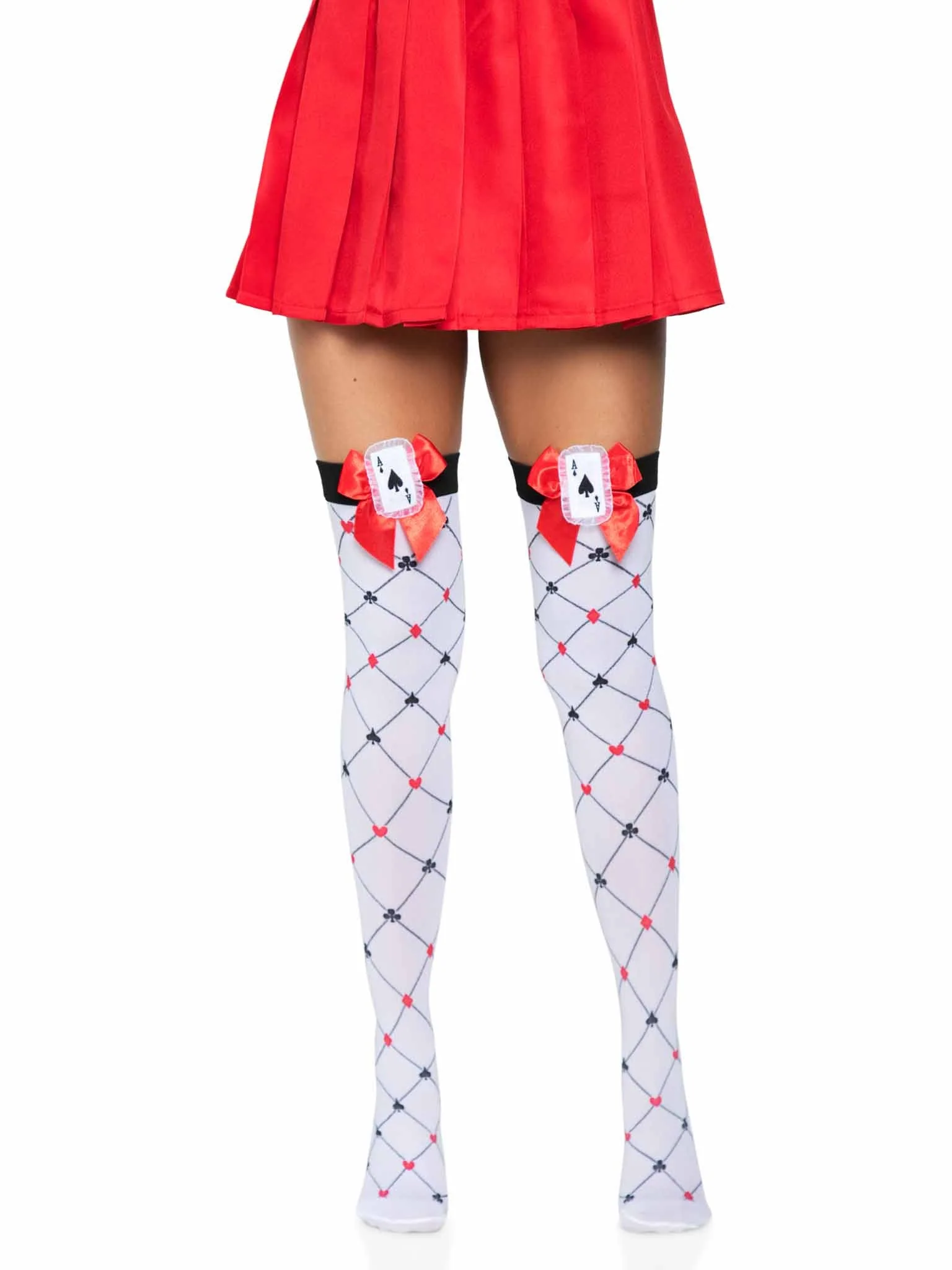 Card Suit Thighs Highs - Image 4