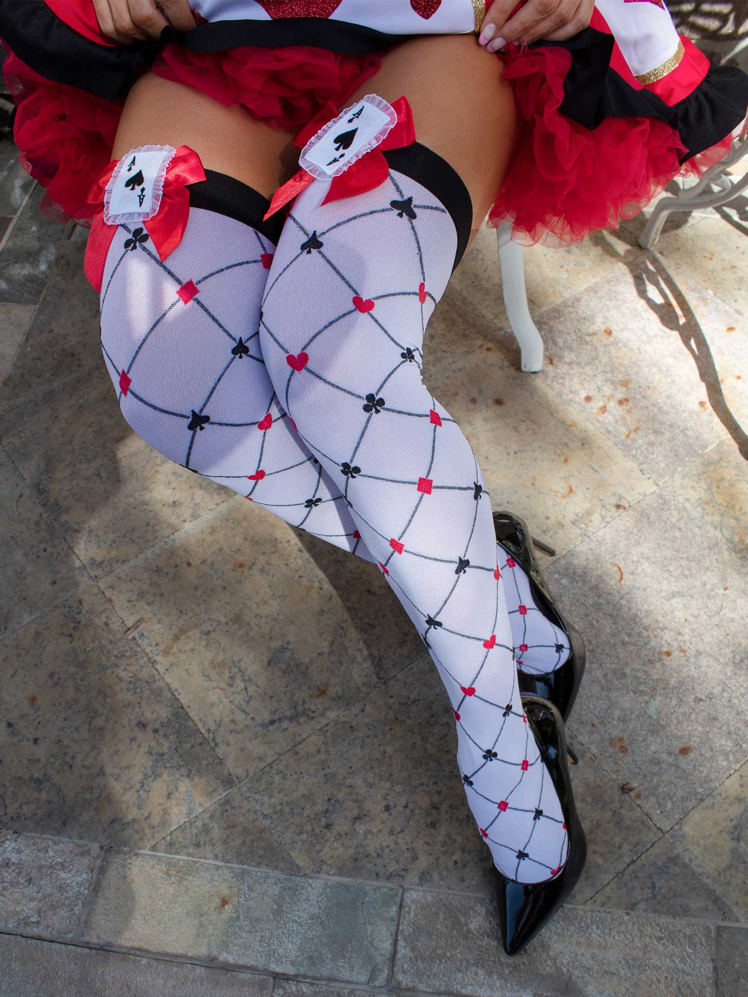 Card Suit Thighs Highs - Image 6