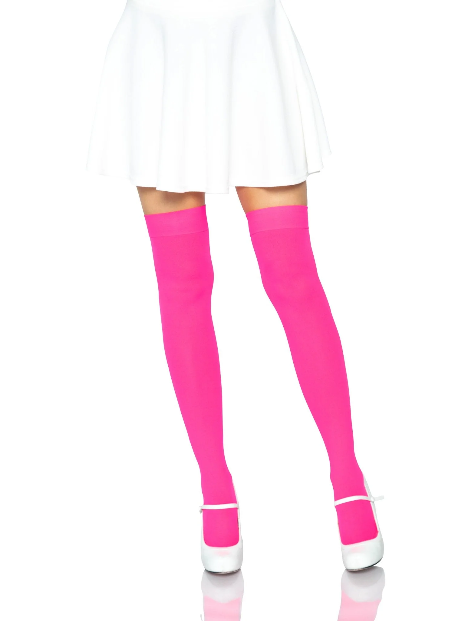 Nylon Thigh Highs - Image 13