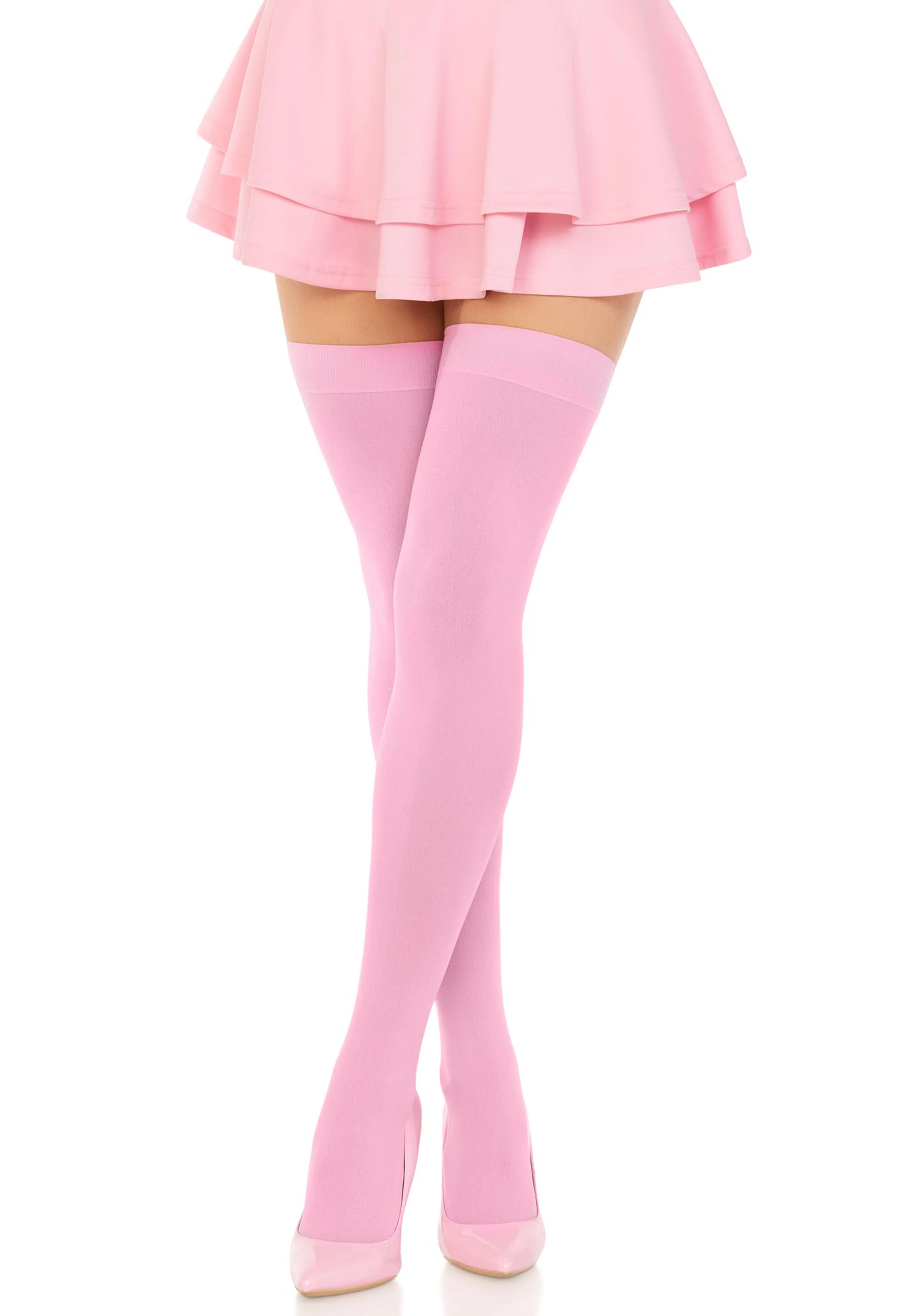 Nylon Thigh Highs - Image 6