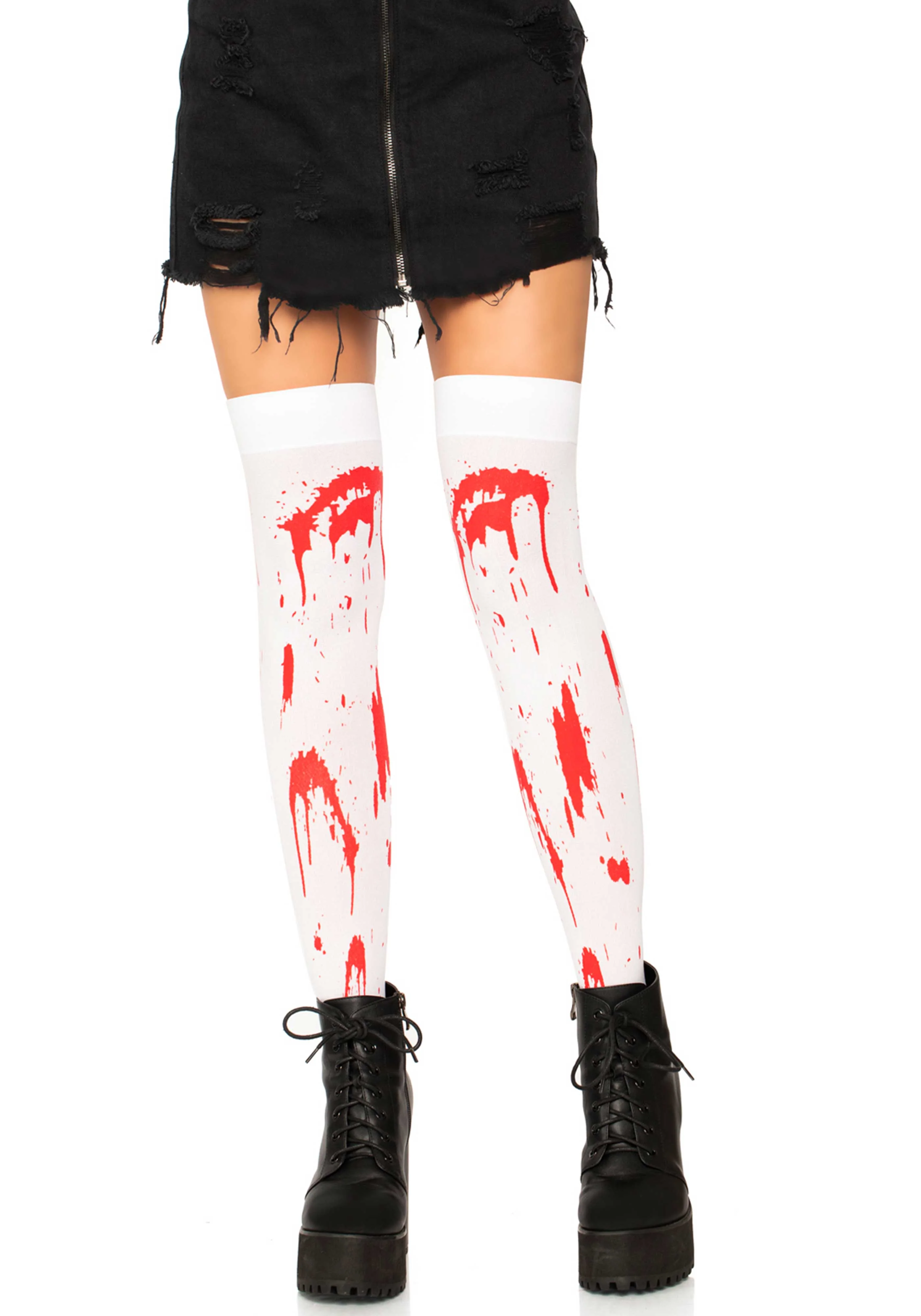Bloody Zombie Thigh Highs - Image 2