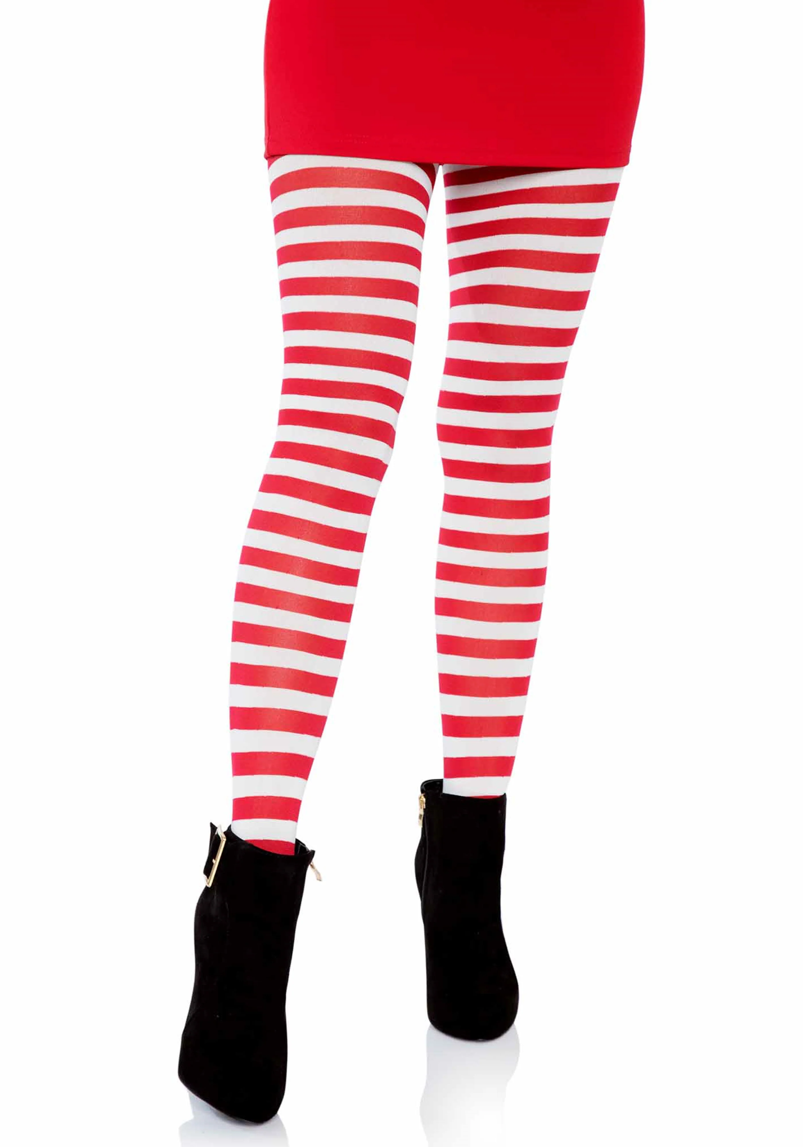 Nylon Striped Pantyhose - Image 11