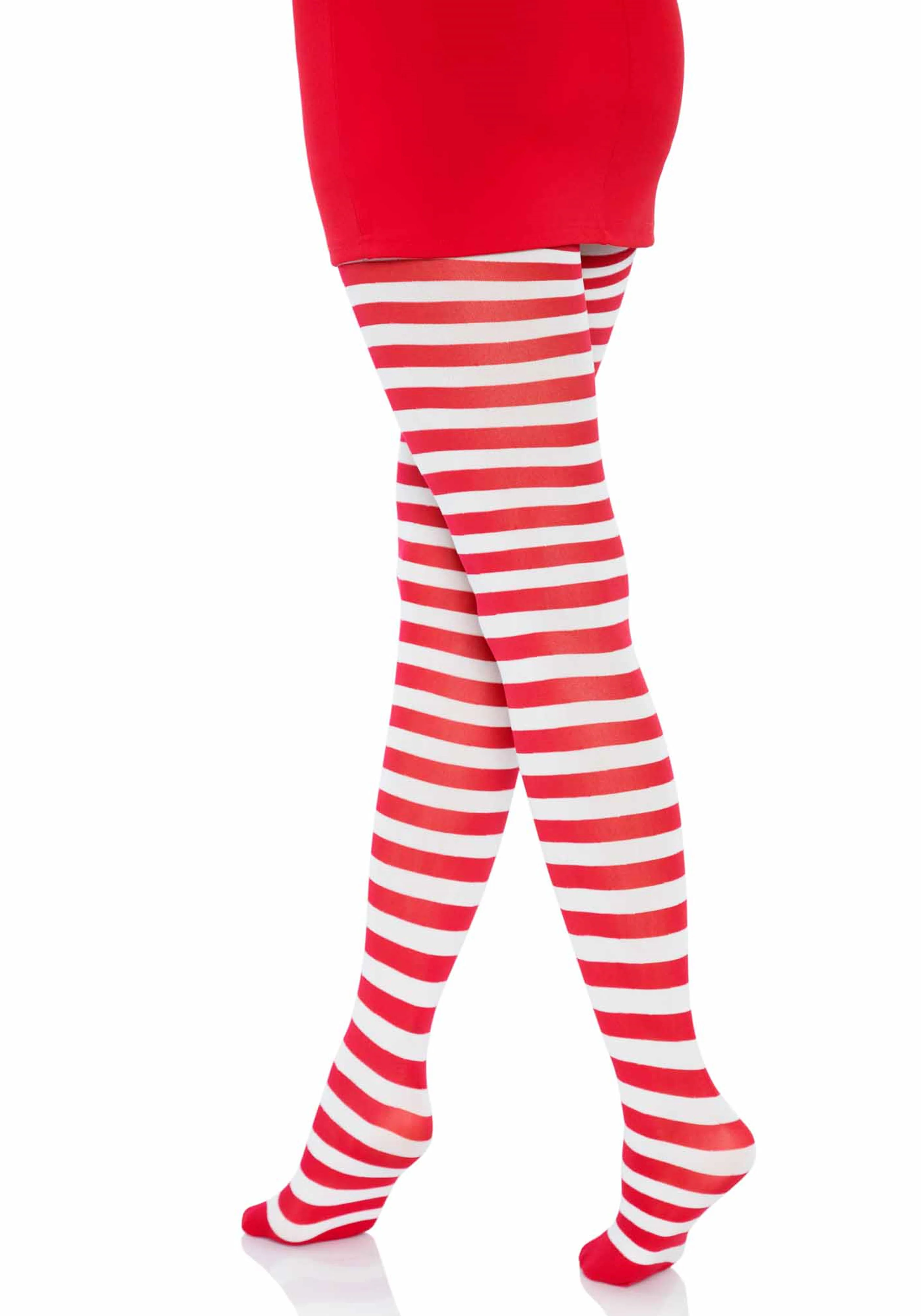 Nylon Striped Pantyhose - Image 12
