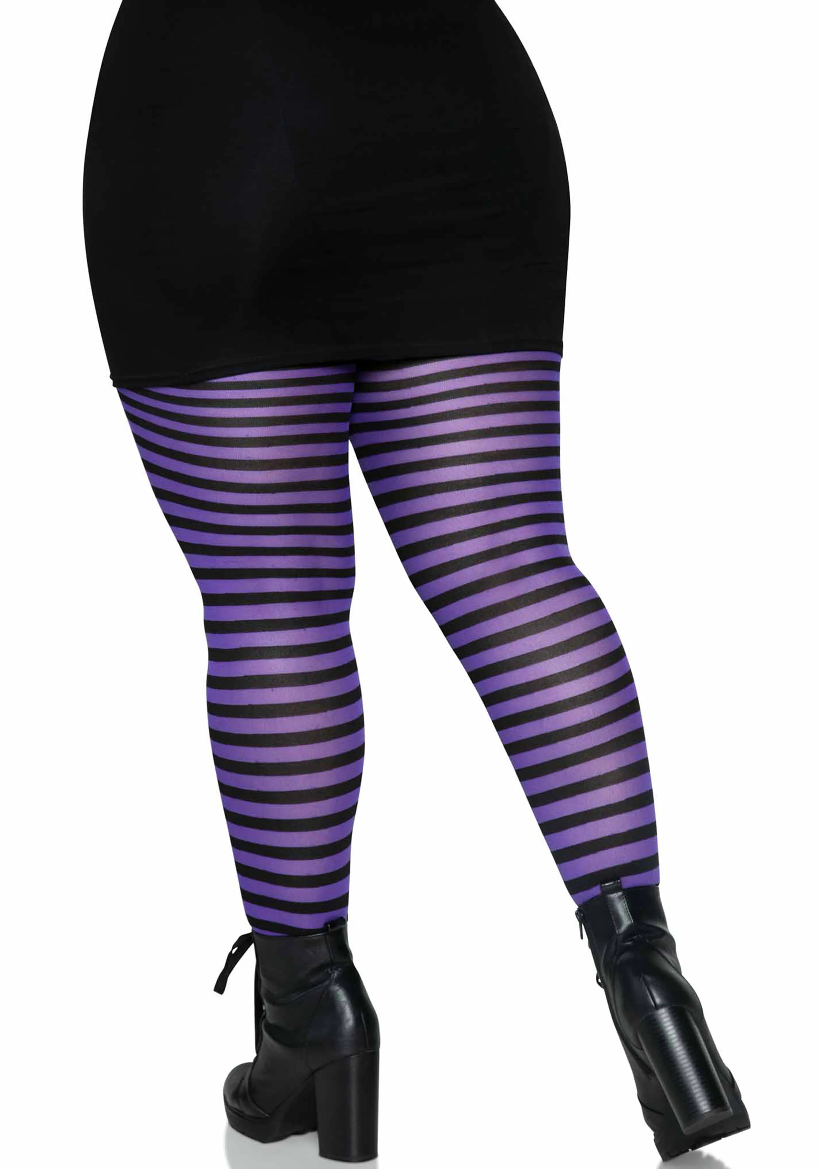 Plus Striped Pantyhose - Image 7