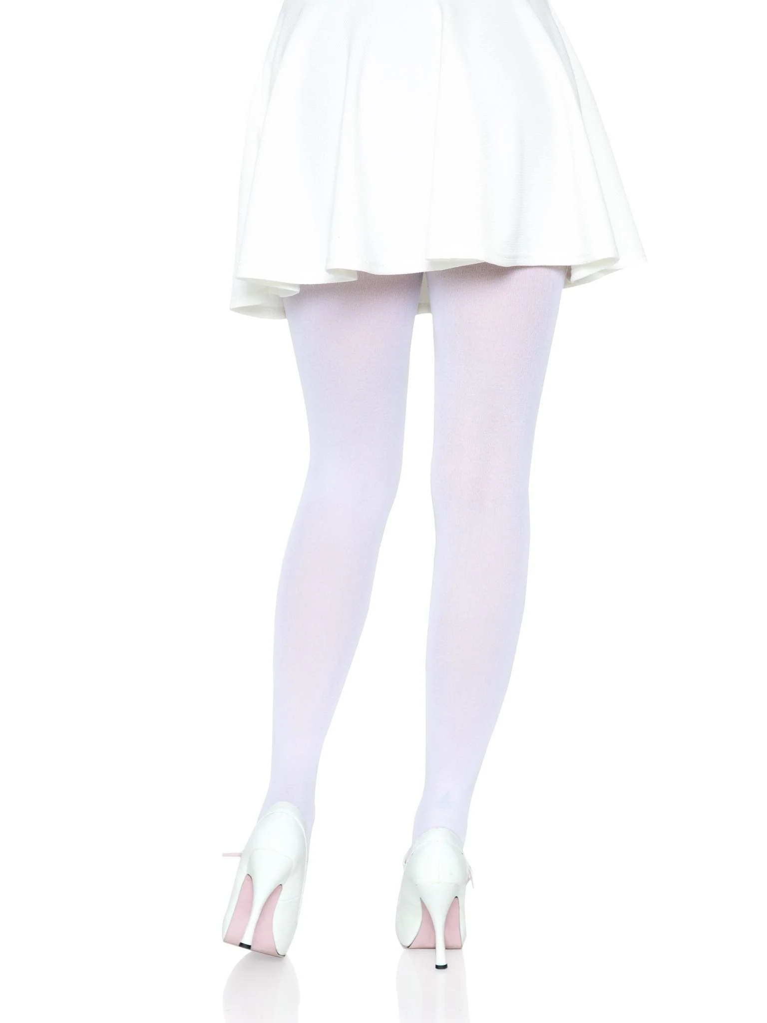 Nylon Opaque Pantyhose - Image 2