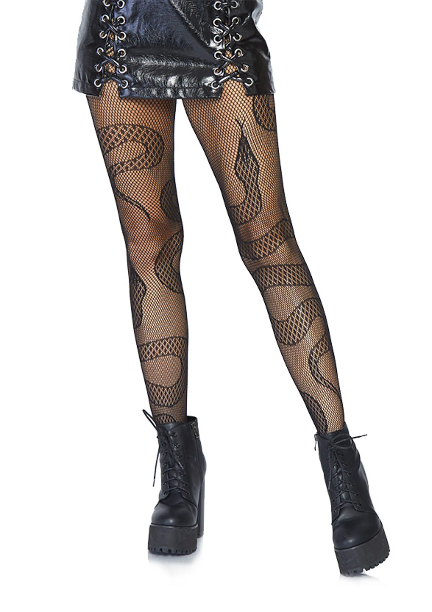 Snake Net Pantyhose - Image 3