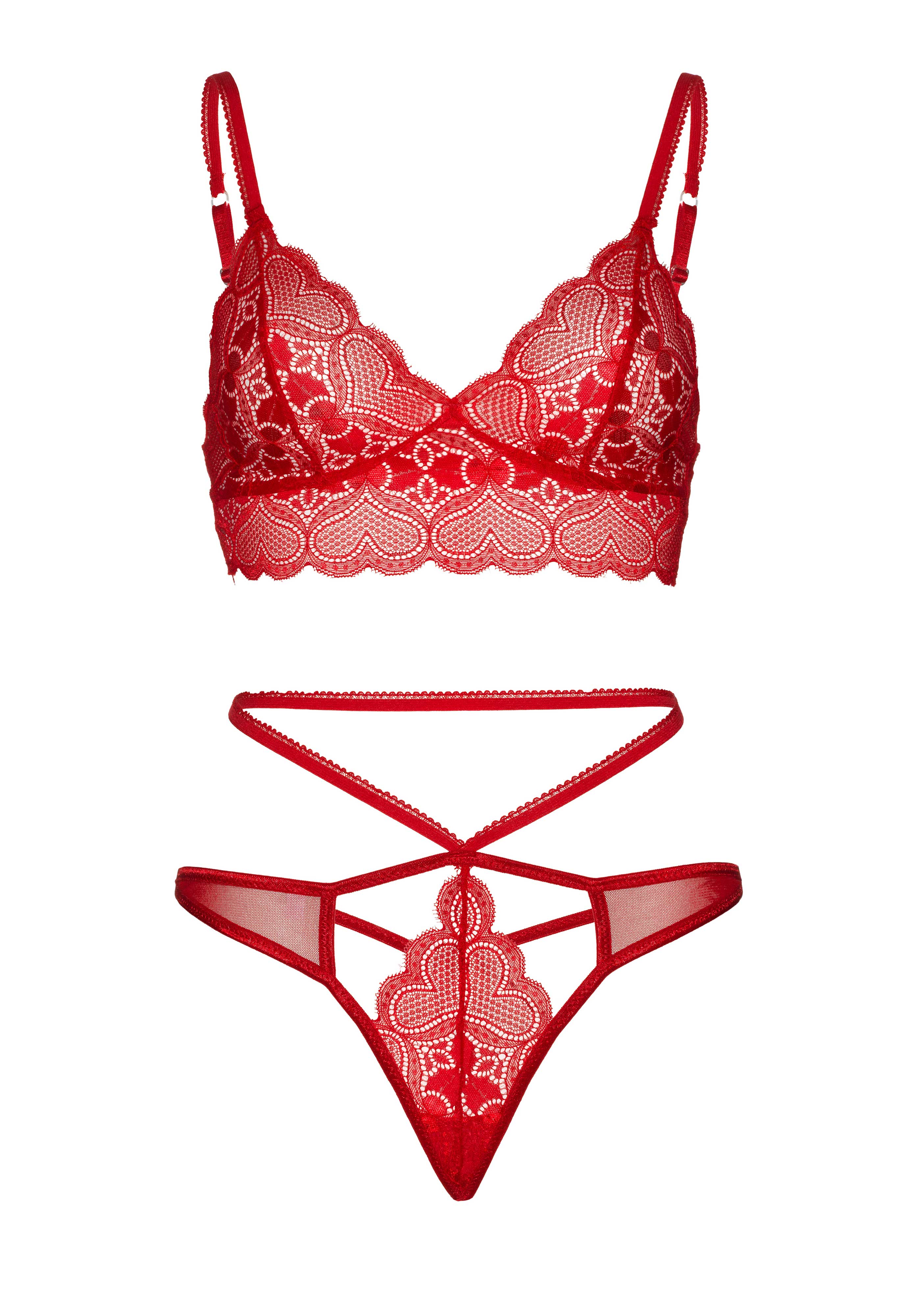 Sweetheart Bralette and String - Image 13