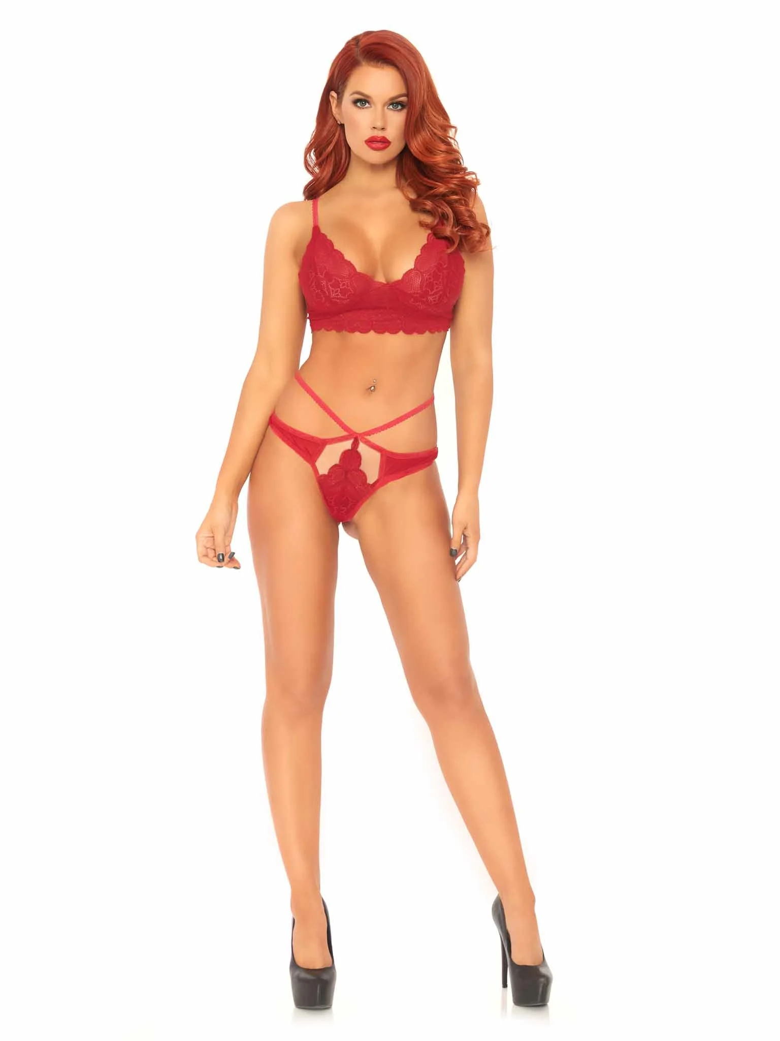 Sweetheart Bralette and String - Image 5