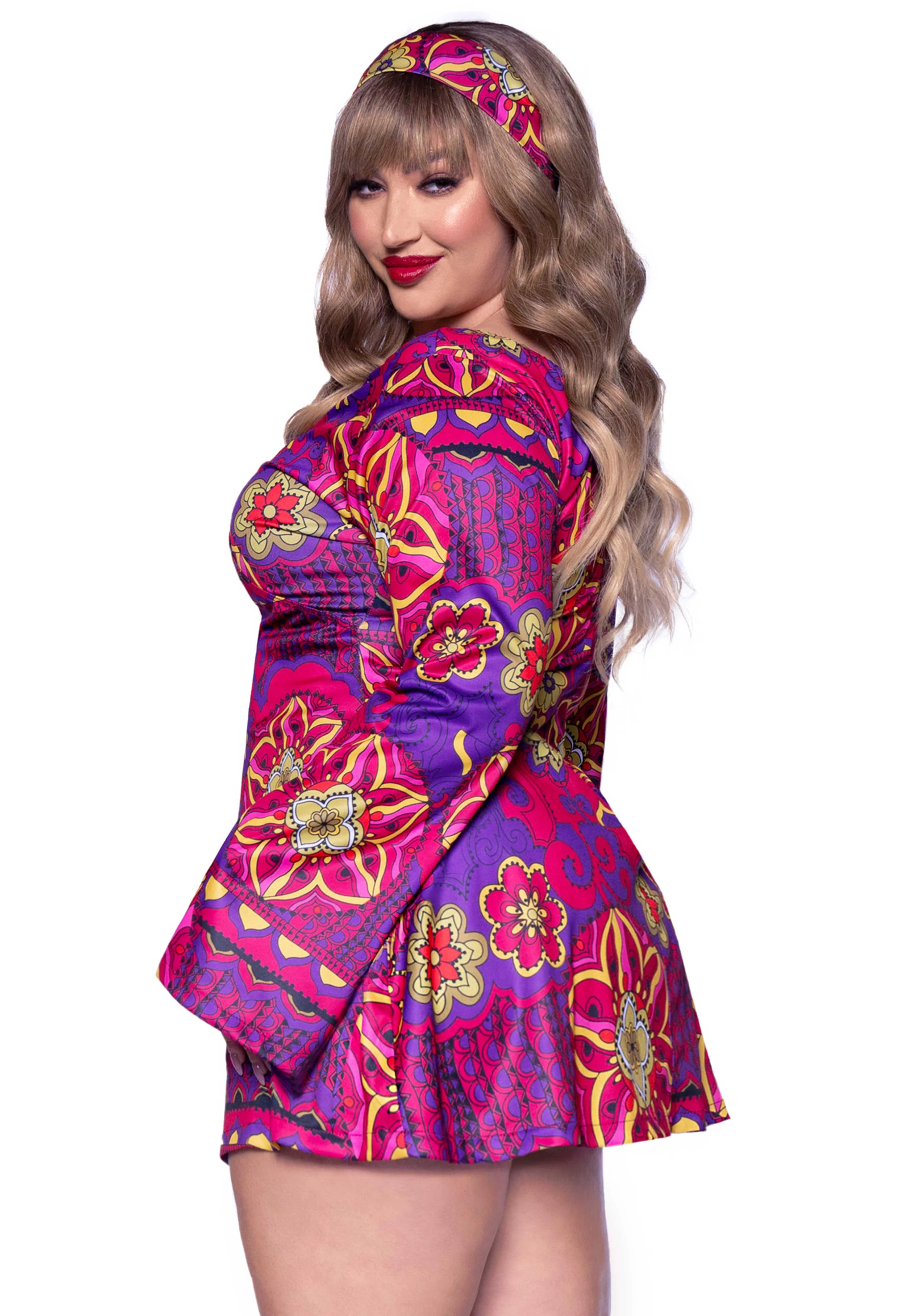 Plus Retro Go Go Dress - Image 5