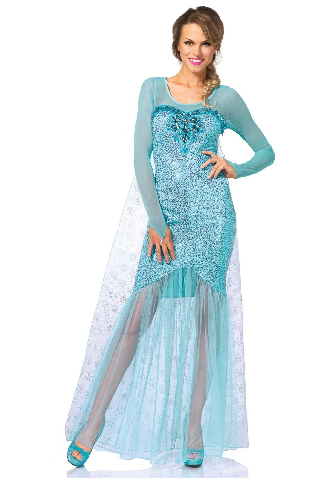 Fantasy Snow Queen Dress