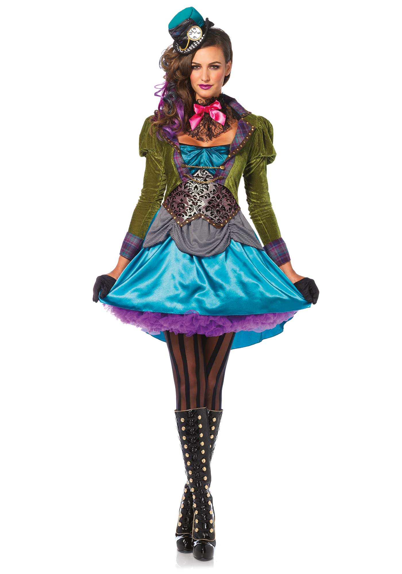 Deluxe Mad Hatter Dress - Image 3