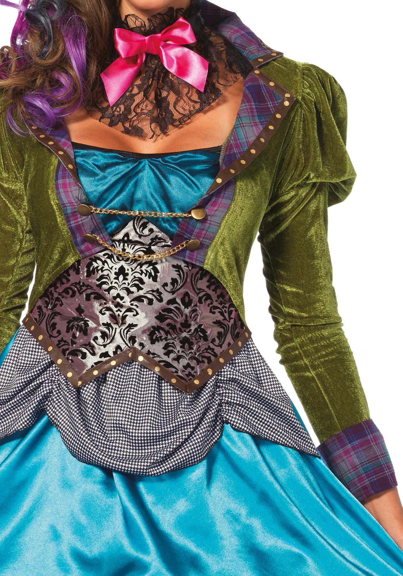 Deluxe Mad Hatter Dress - Image 4