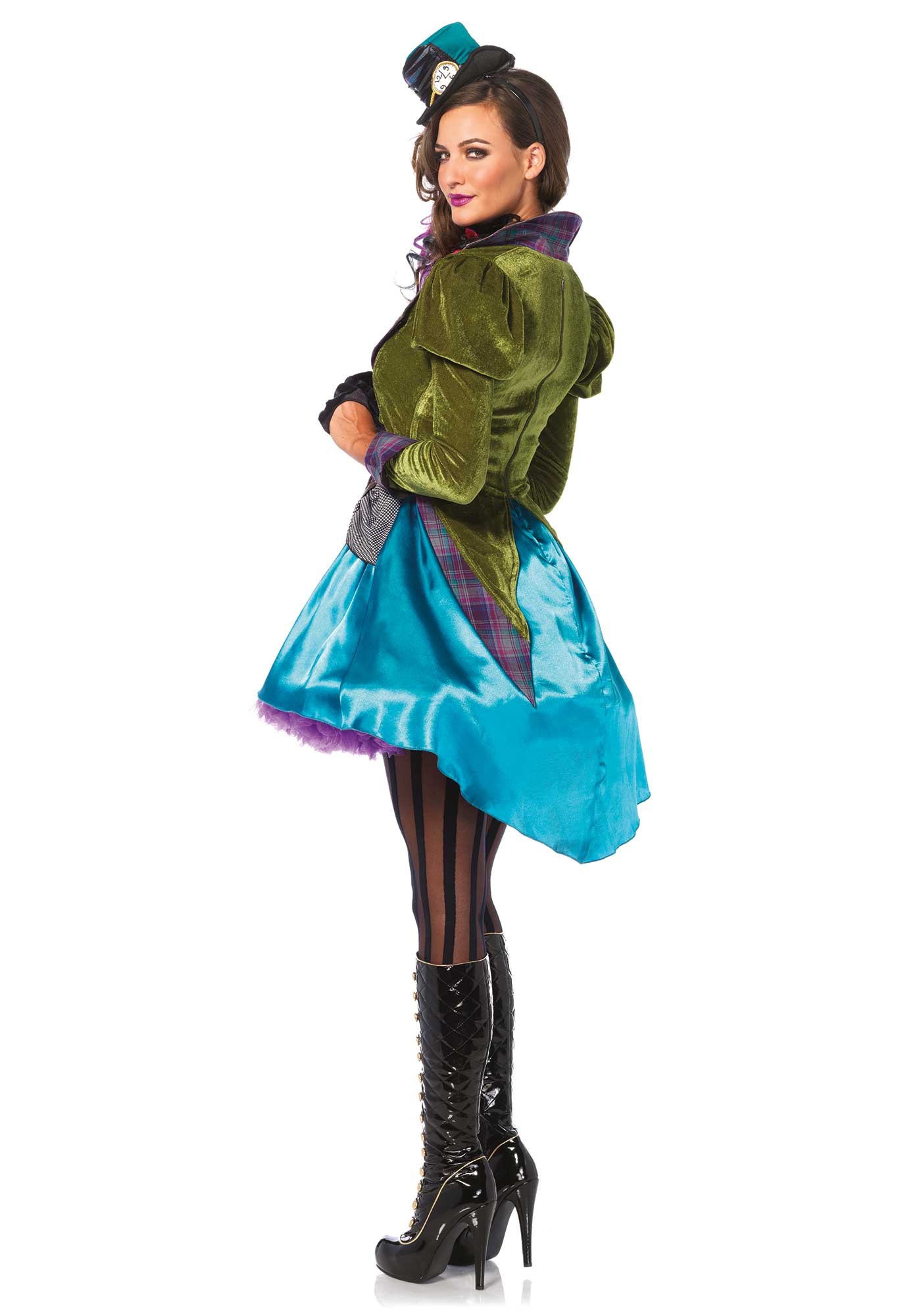 Deluxe Mad Hatter Dress - Image 5