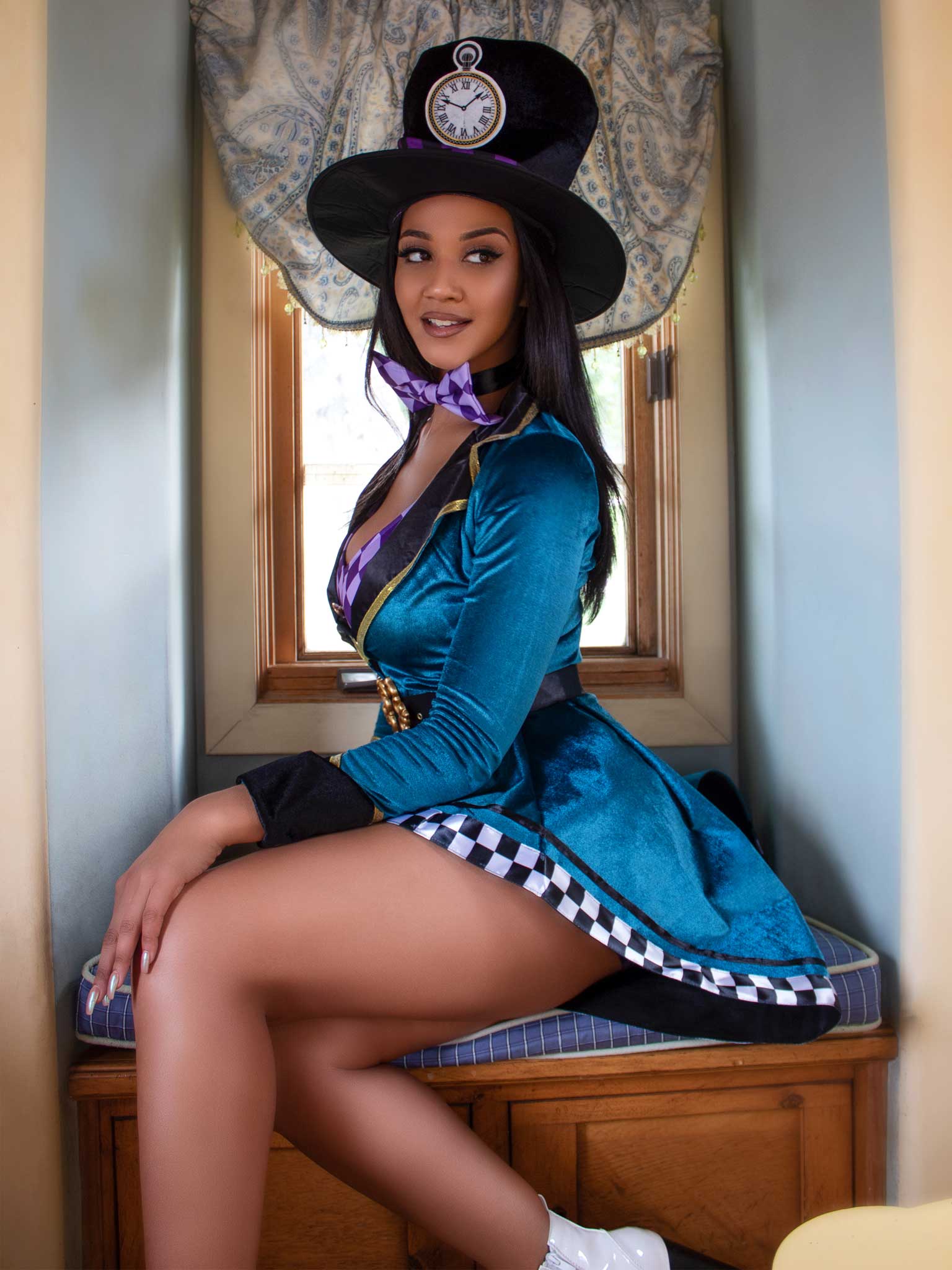 Delightful Hatter Dress - Image 6