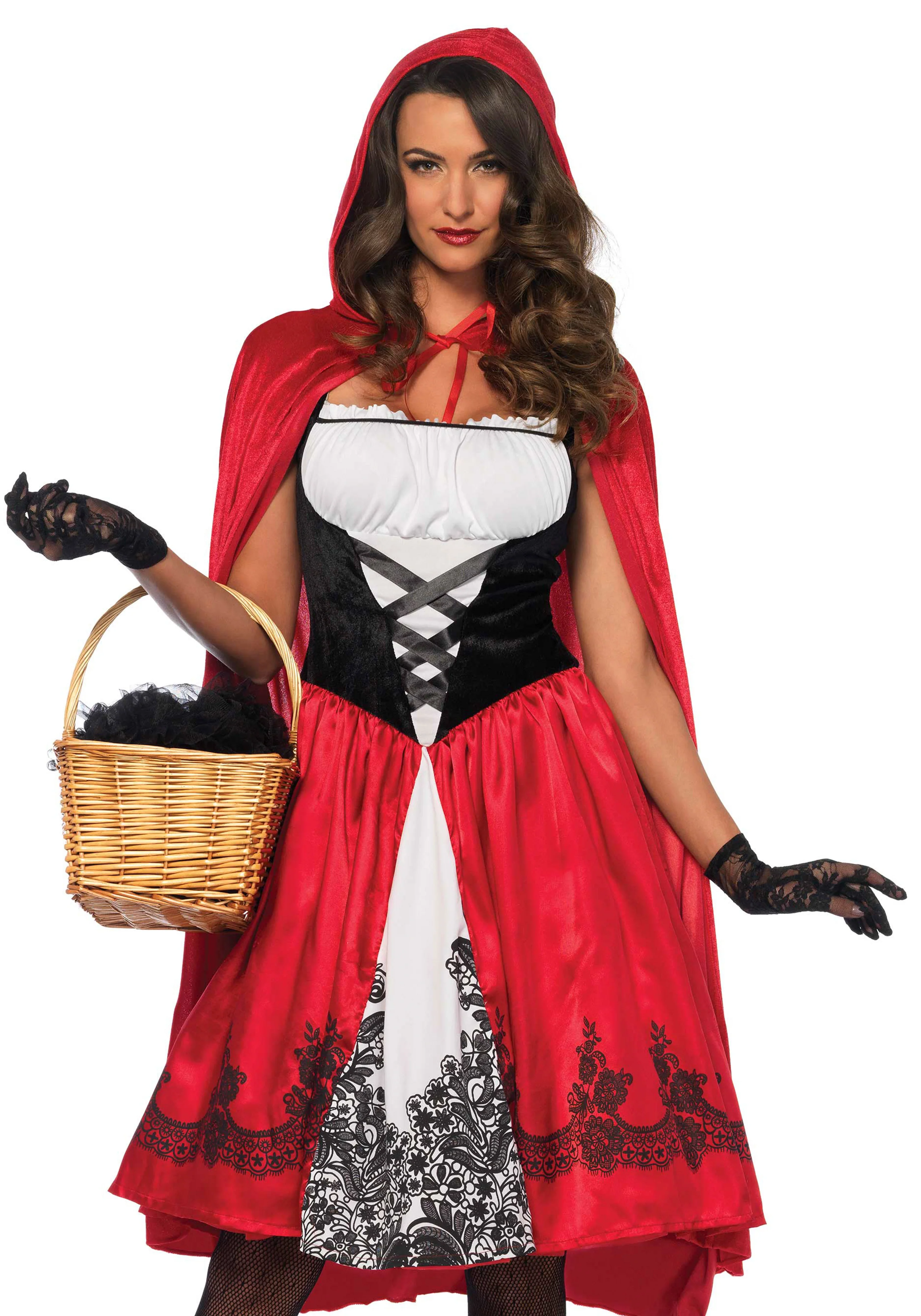 Classic Red Riding Hood Dress - Image 6