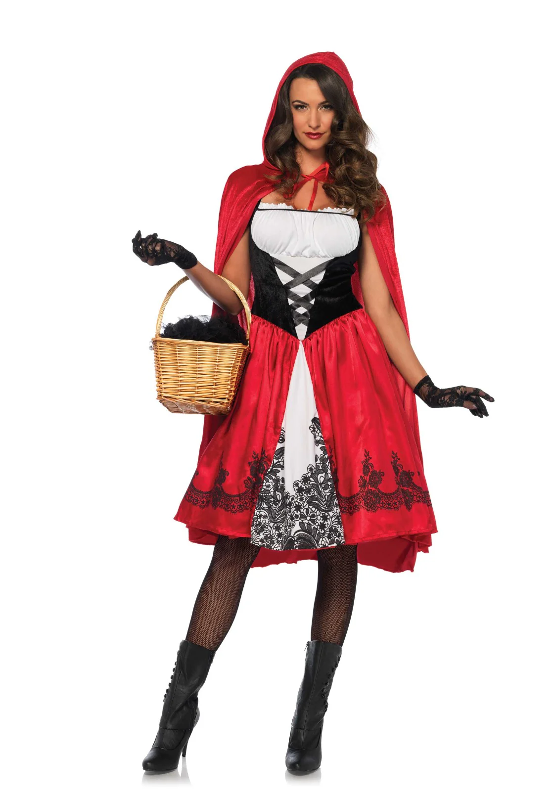 Classic Red Riding Hood Dress - Image 7