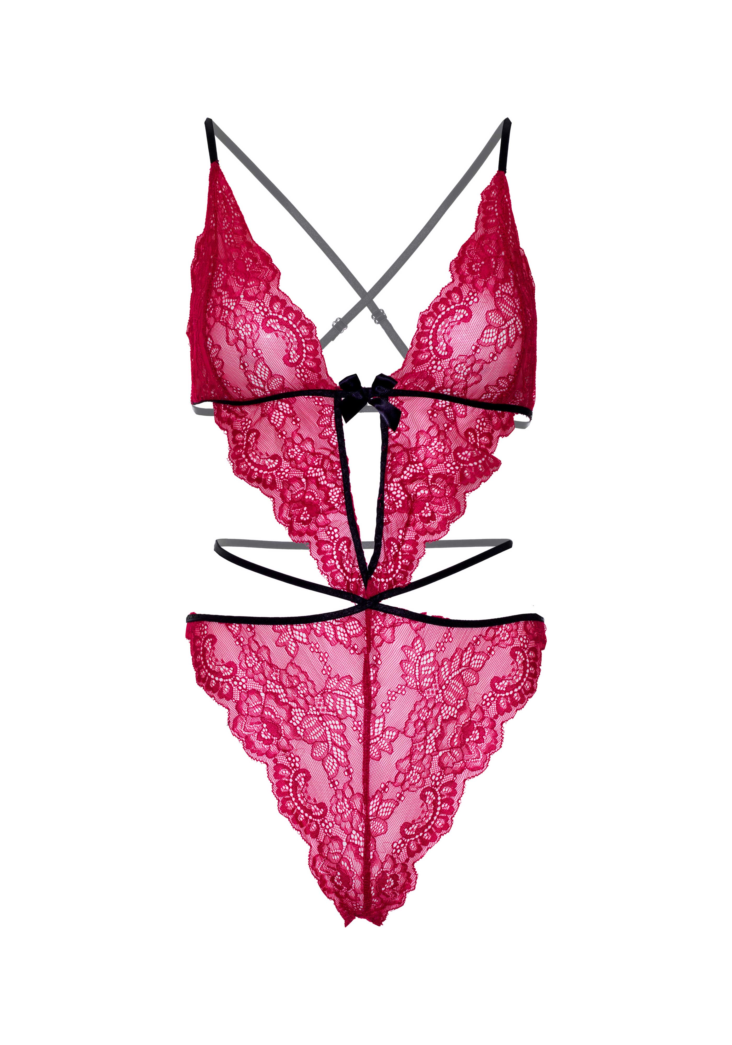 Scalloped Teddy and Panty - Image 6