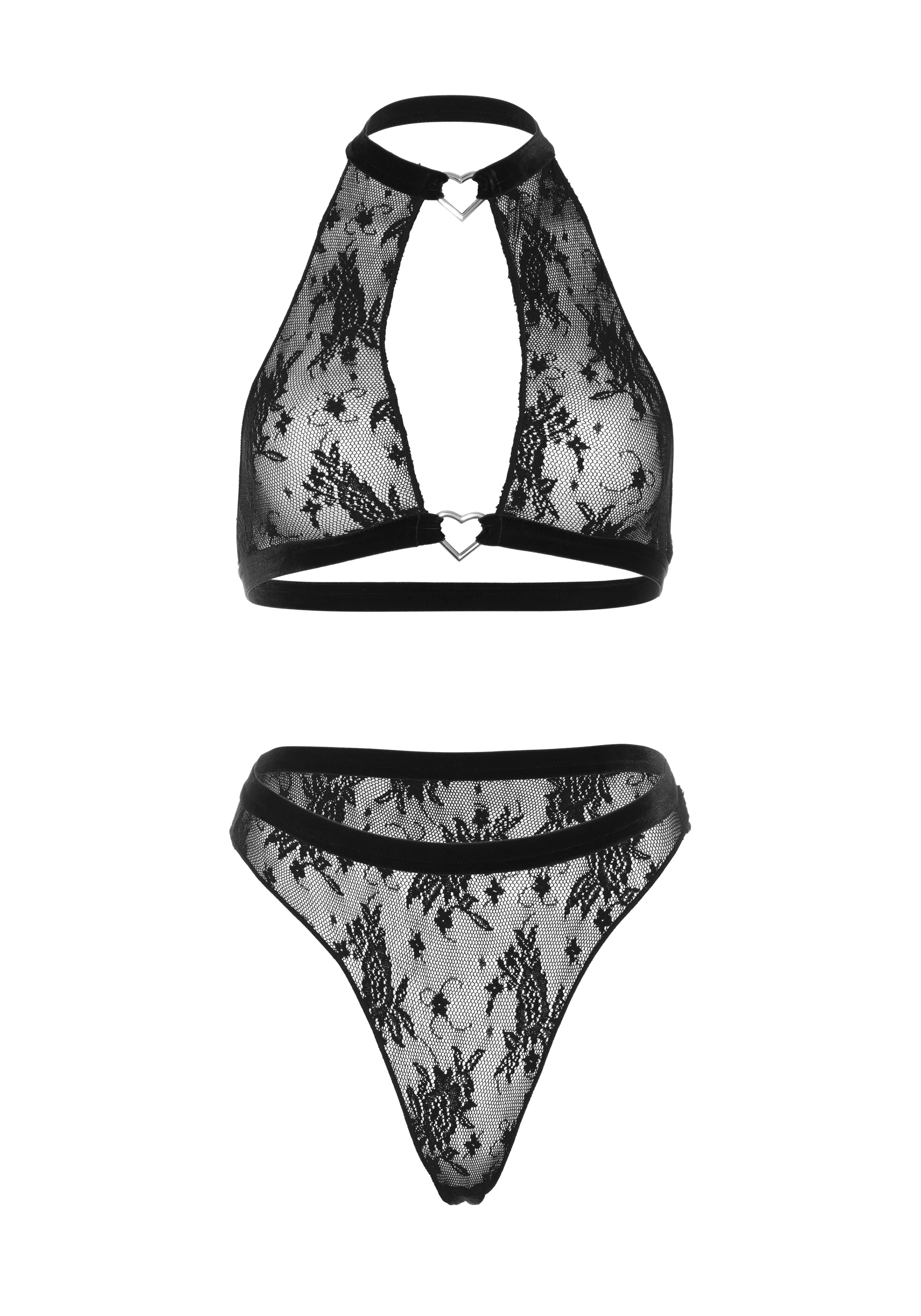 Halter Top and High Waist Thong Panty - Image 15