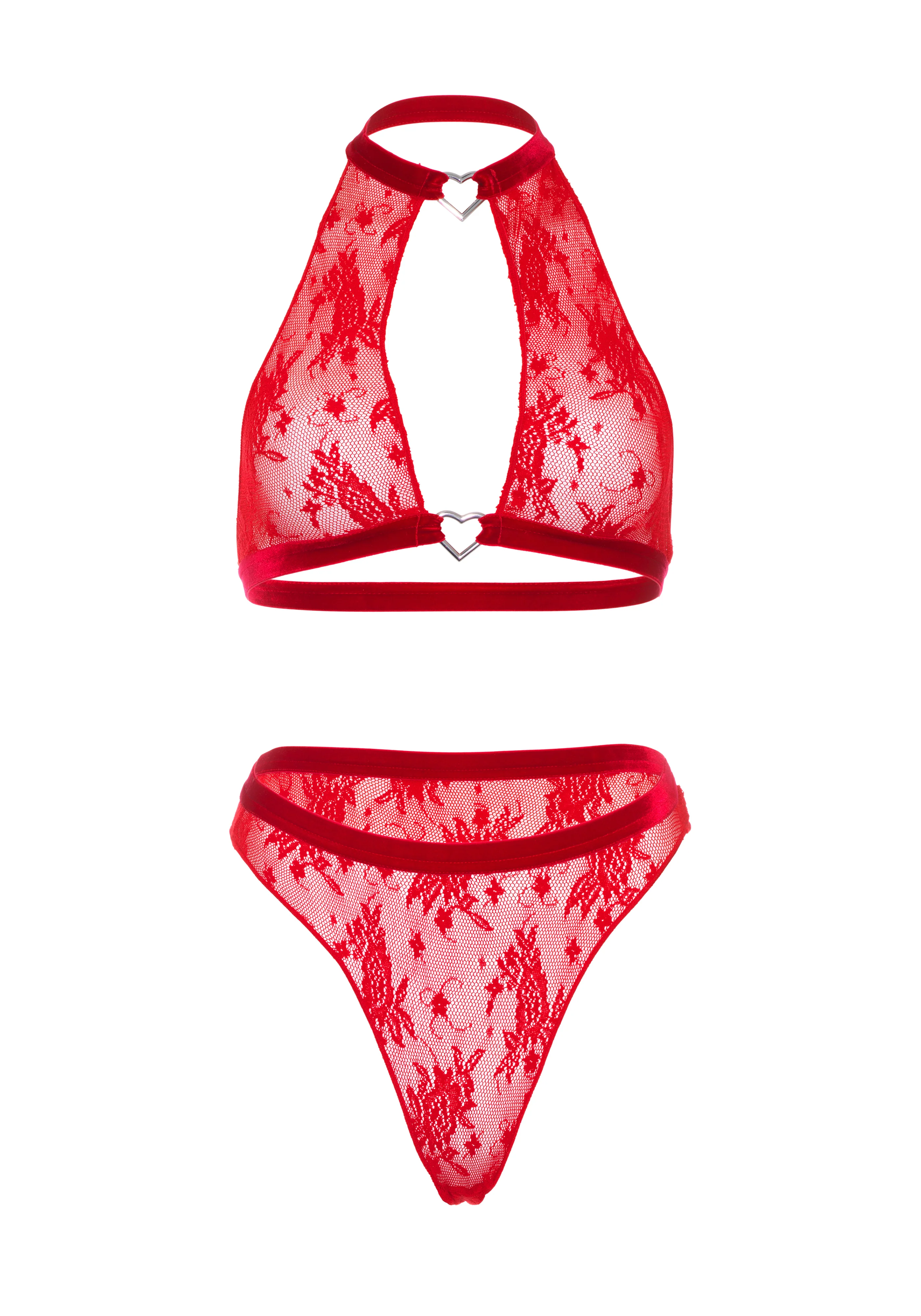 Halter Top and High Waist Thong Panty - Image 7