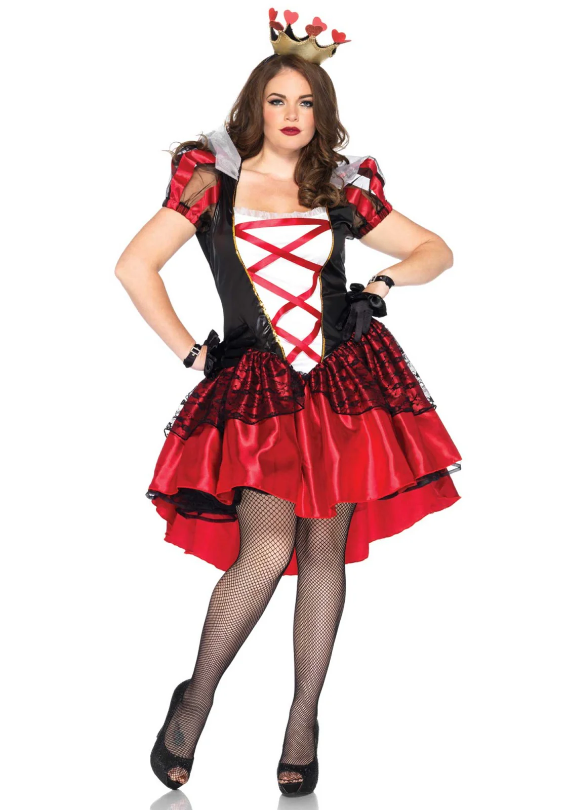 Plus Royal Red Queen Dress - Image 3