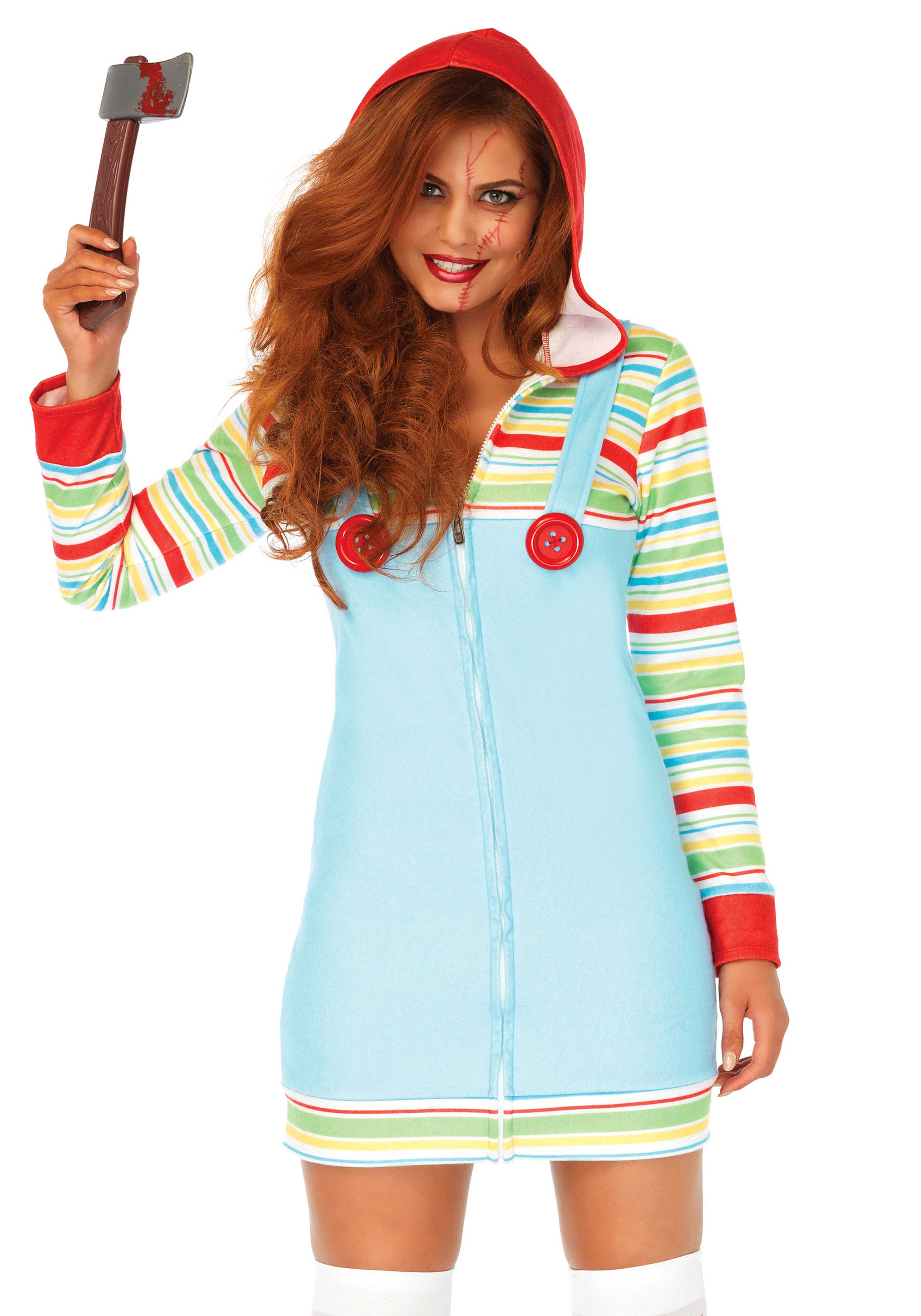 Cozy Killer Doll Hooded Dress - Image 3