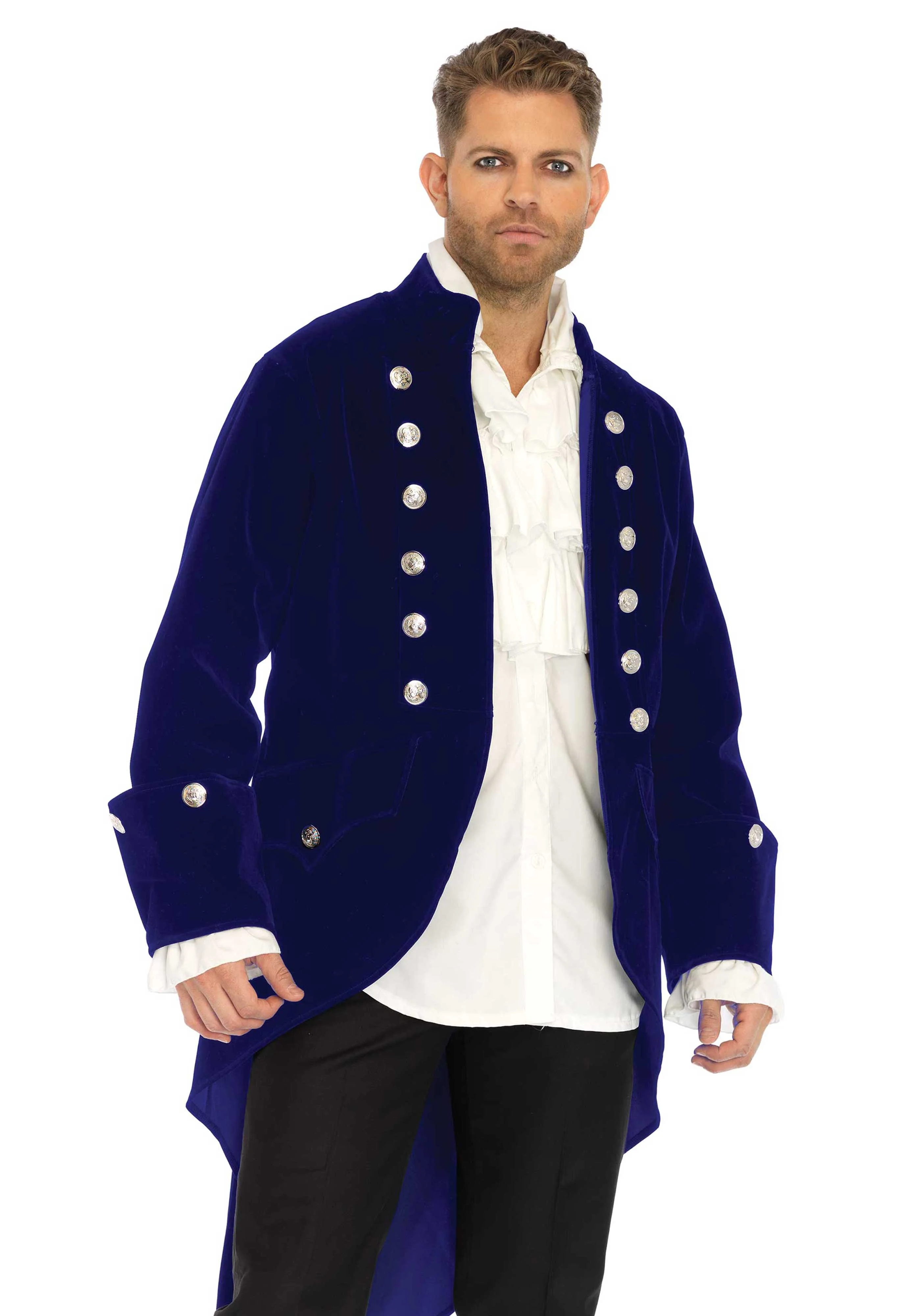 Long Velvet Coat - Image 3