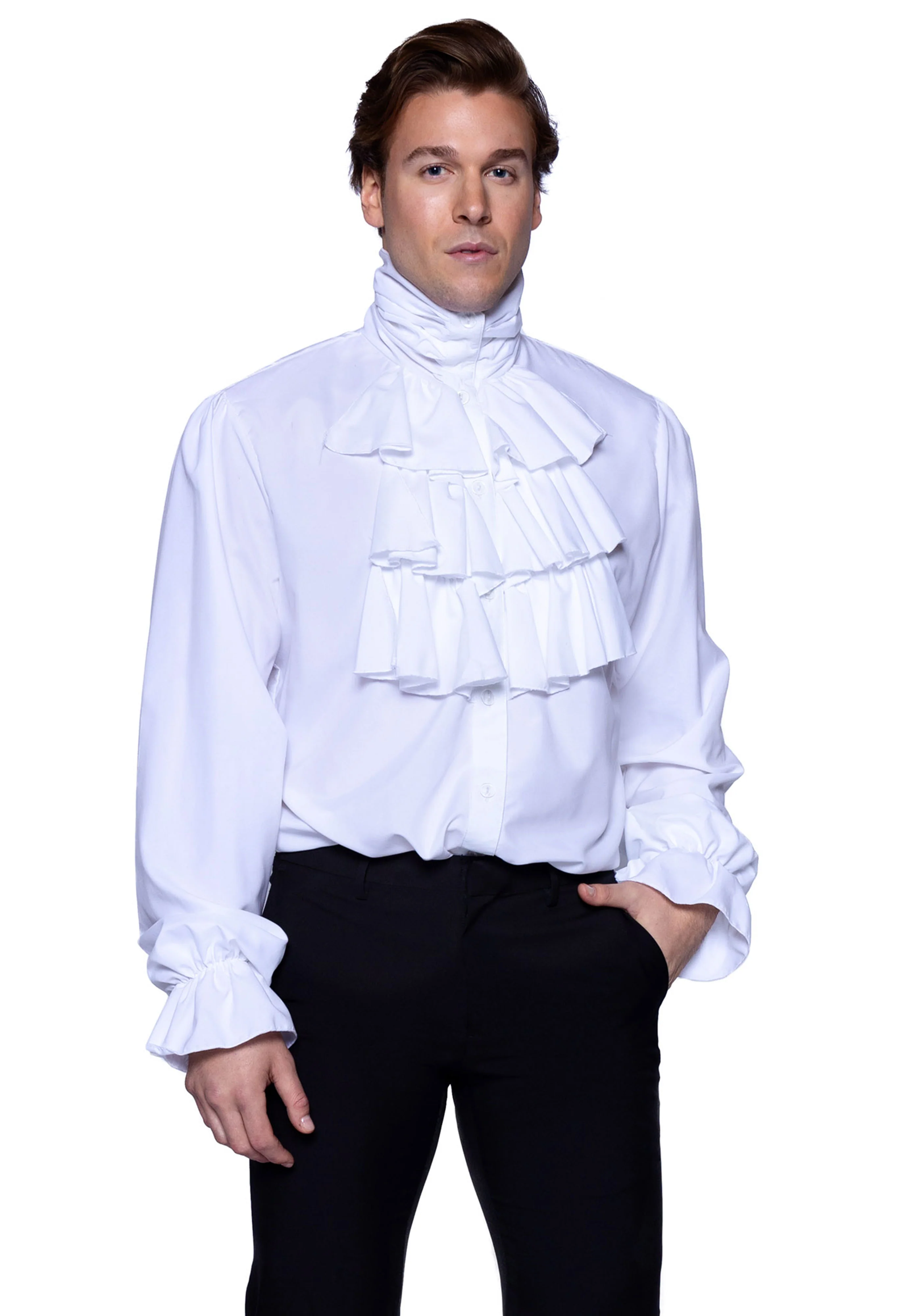 Ruffle Front Shirt - Image 3