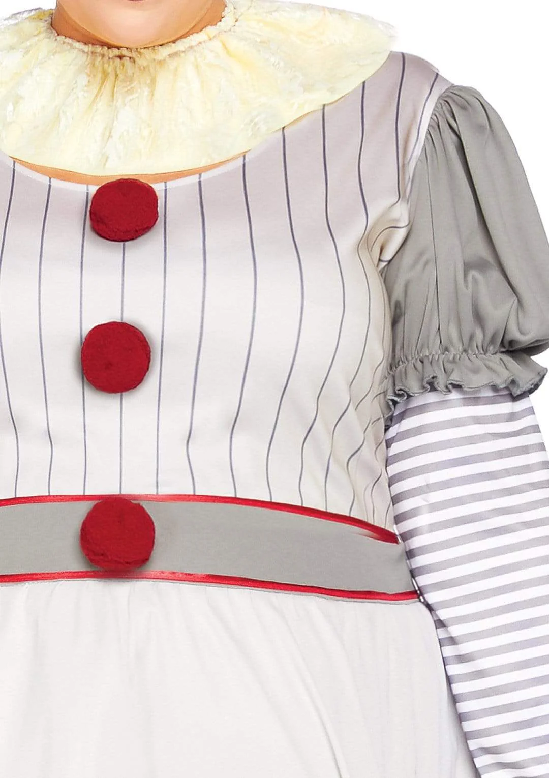 Plus Creepy Clown Dress - Image 3