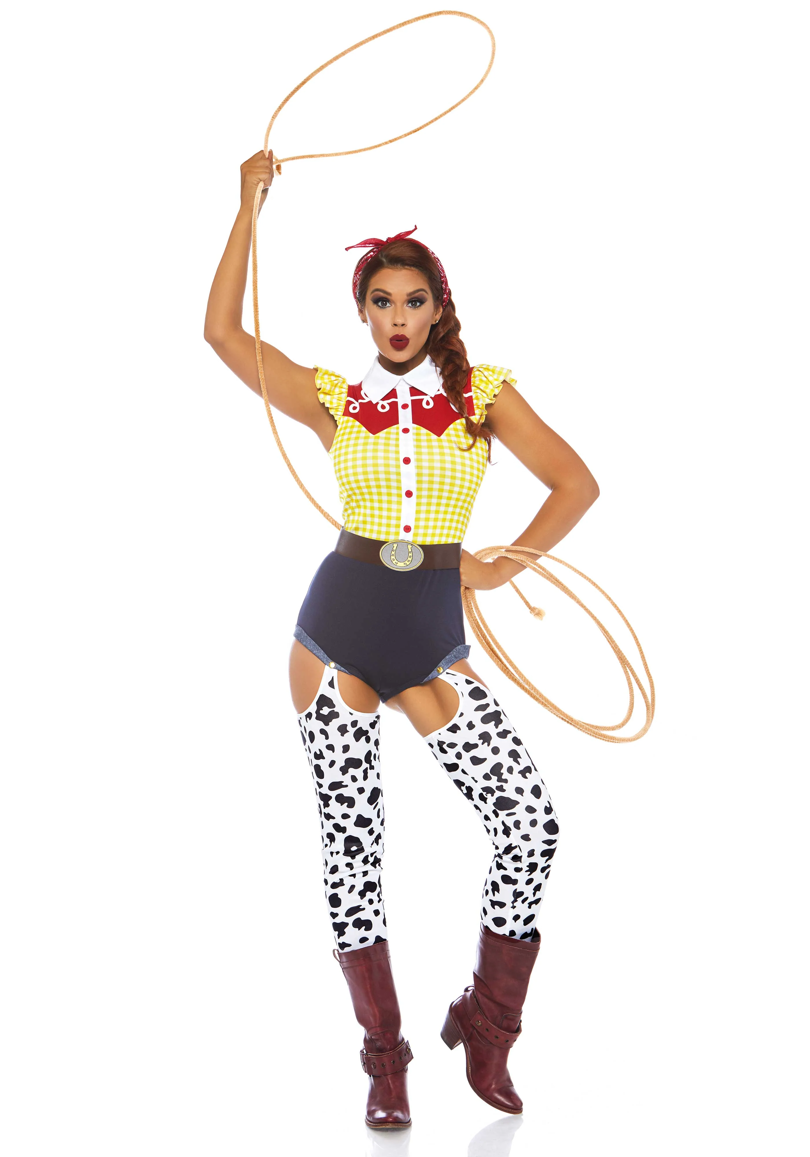 Giddy Up Cowgirl Romper - Image 3