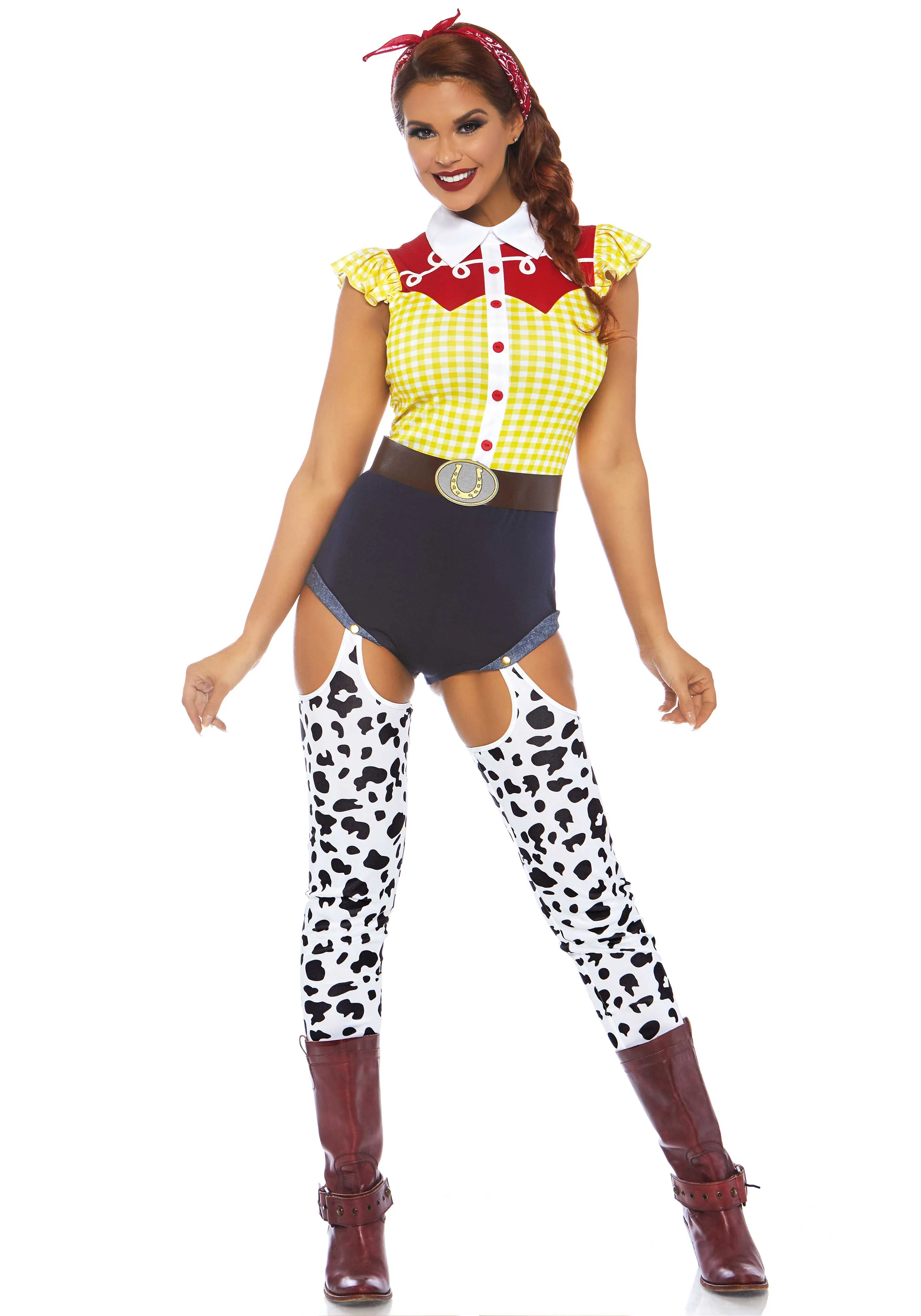 Giddy Up Cowgirl Romper - Image 4