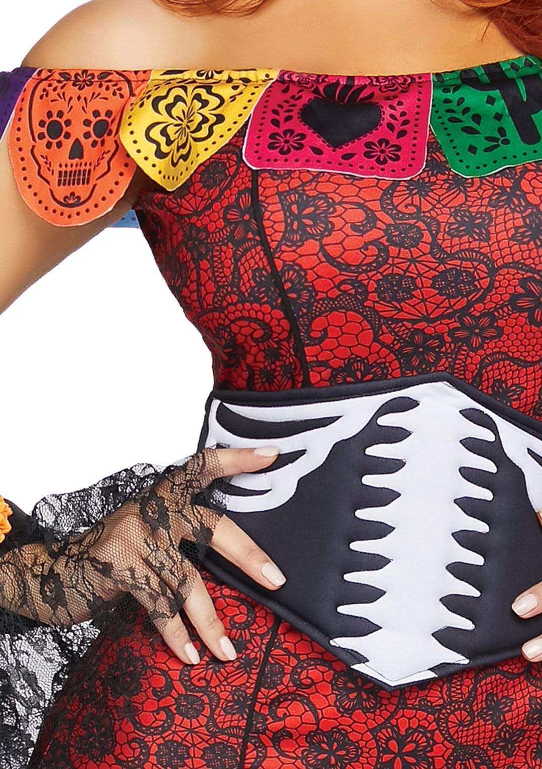 Deluxe Day Of The Dead Dress - Image 5