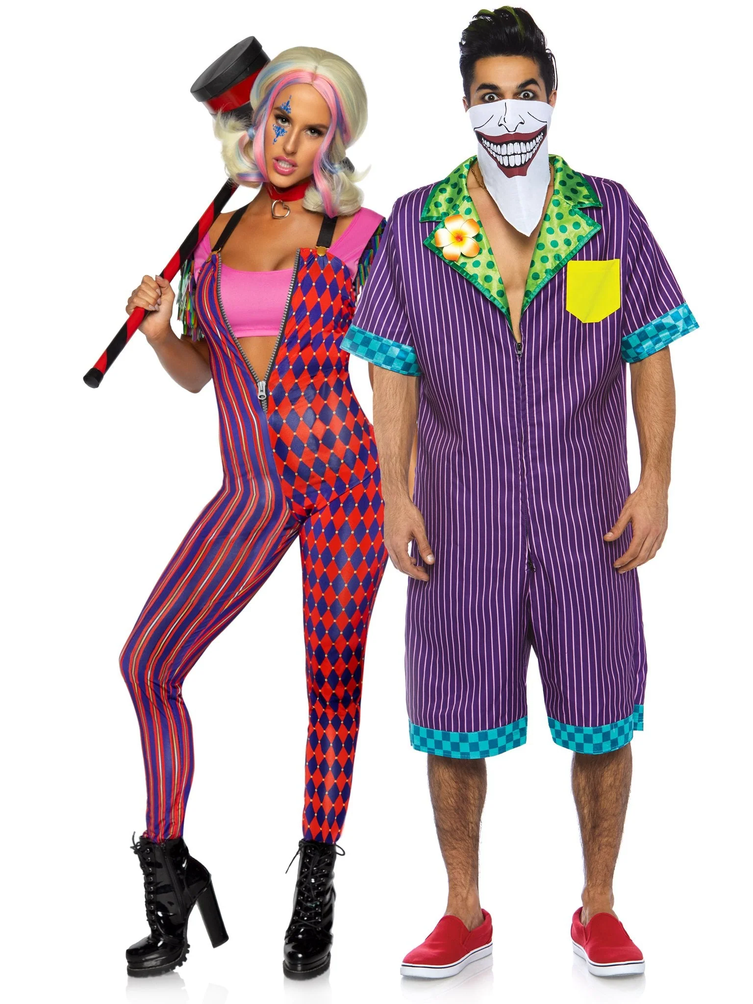 Comic Harlequin Vixen Jumpsuit - Image 4