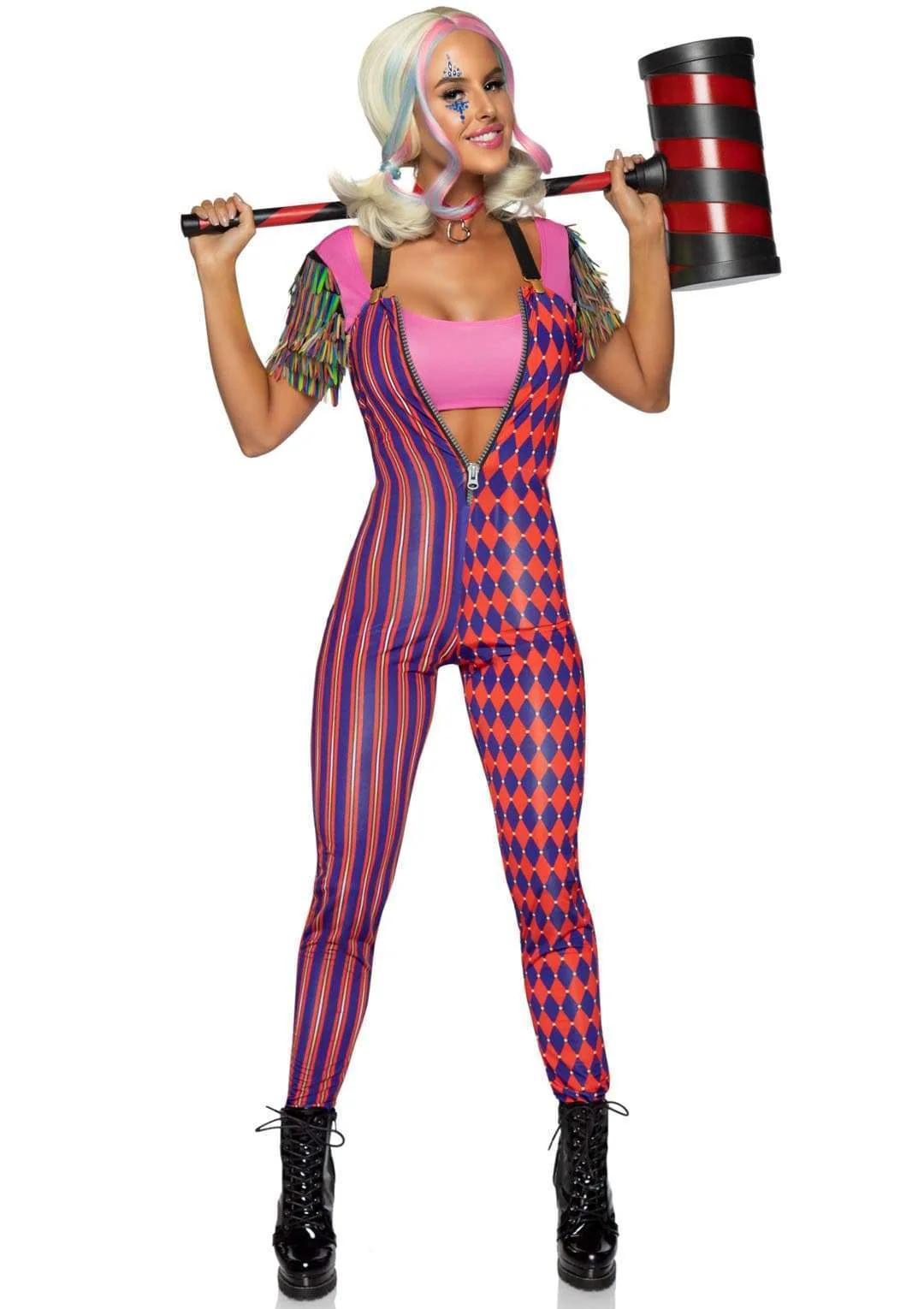 Comic Harlequin Vixen Jumpsuit - Image 5