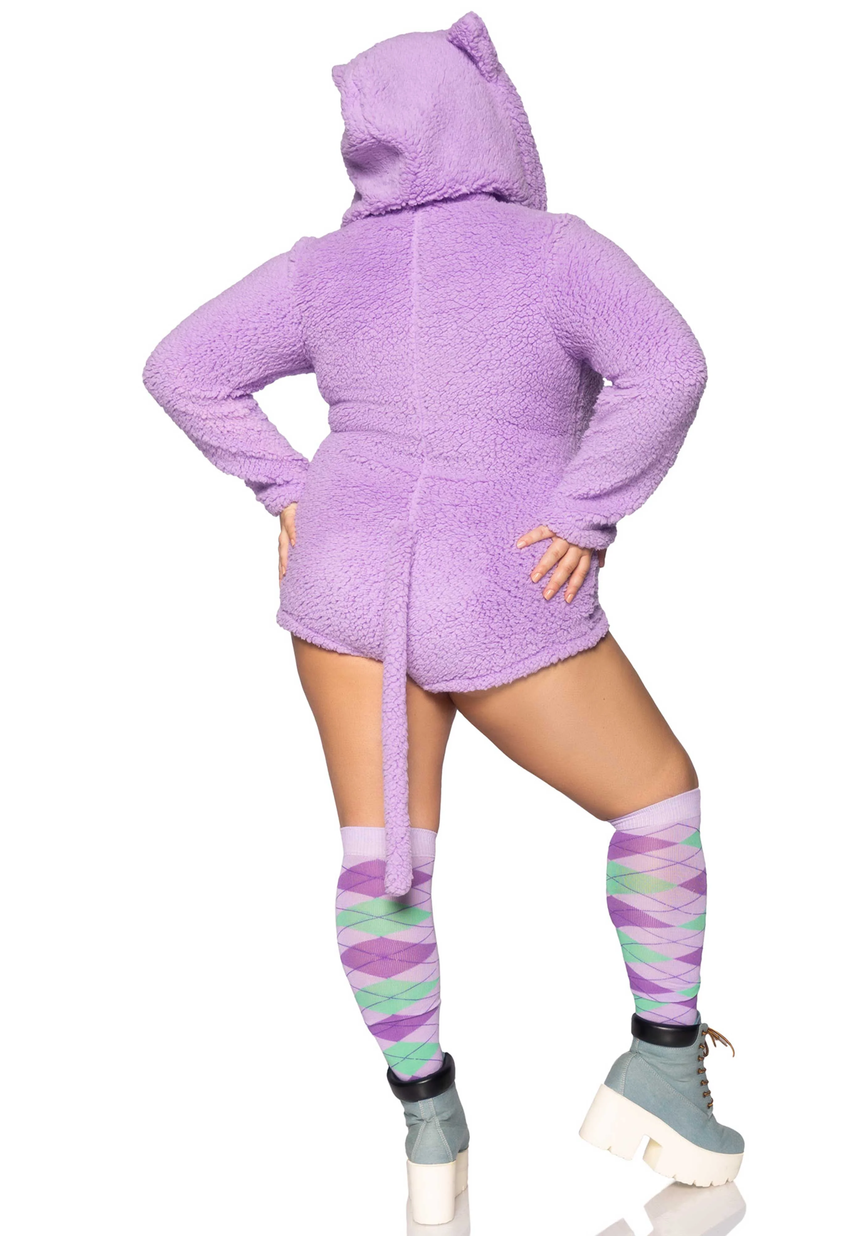 Plus Cuddle Kitty Romper - Image 5