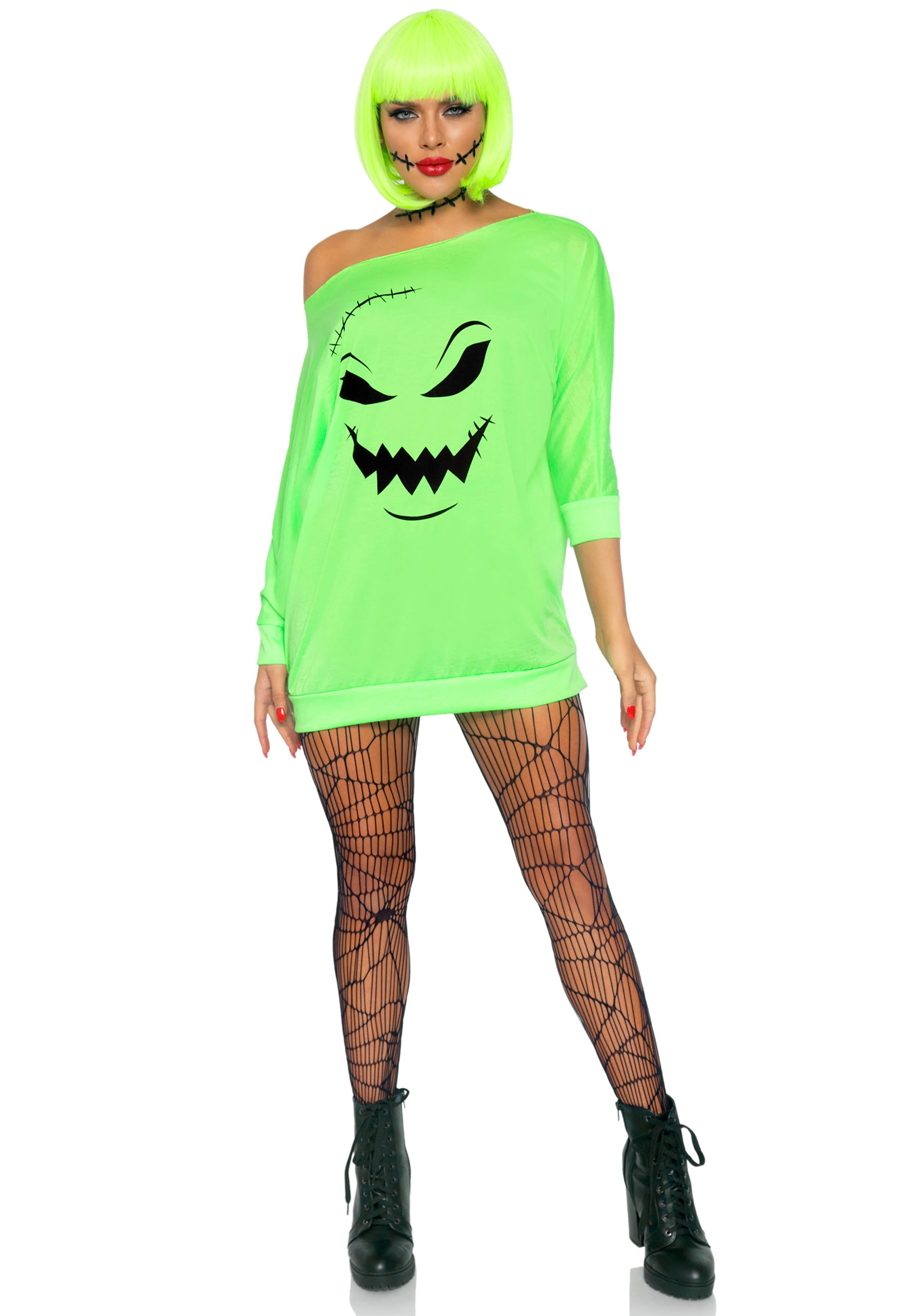Spooky Jersey Dress - Image 3