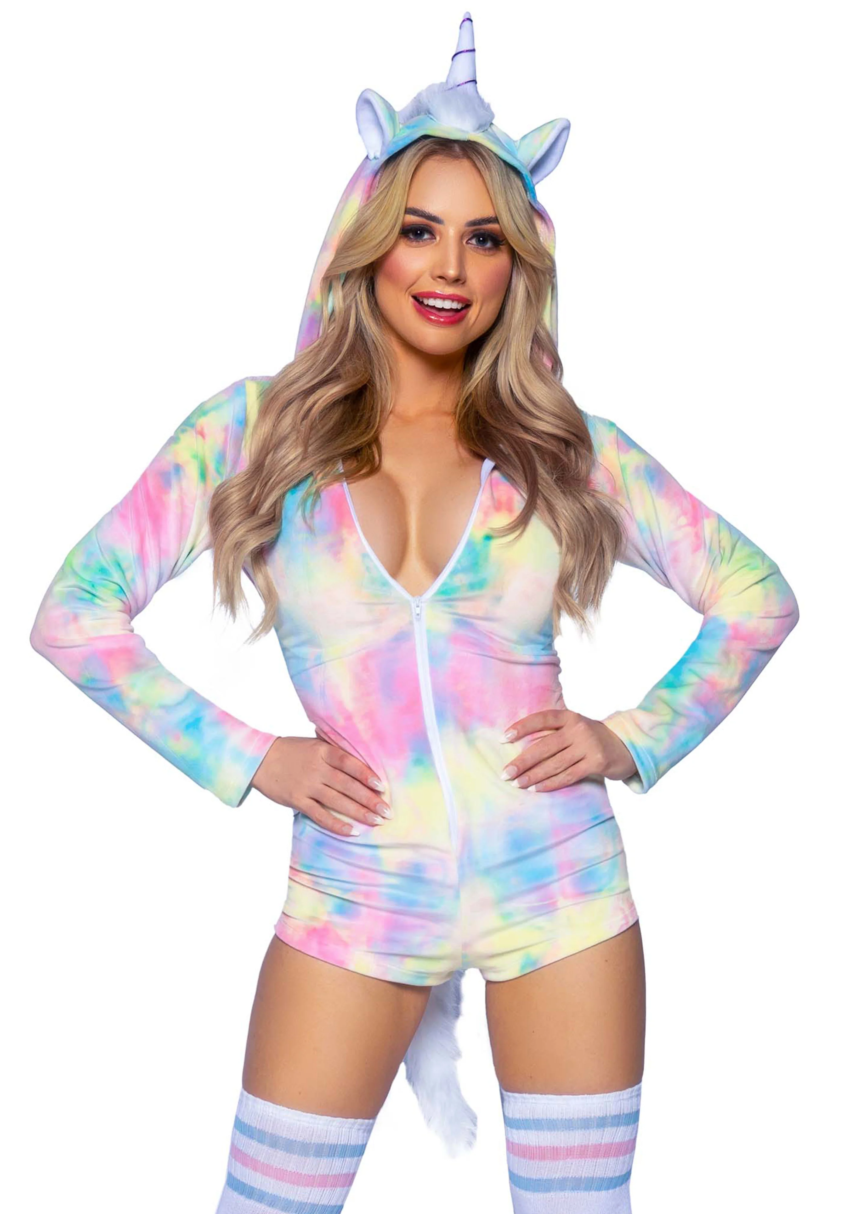 Unicorn Tie-Dye Romper