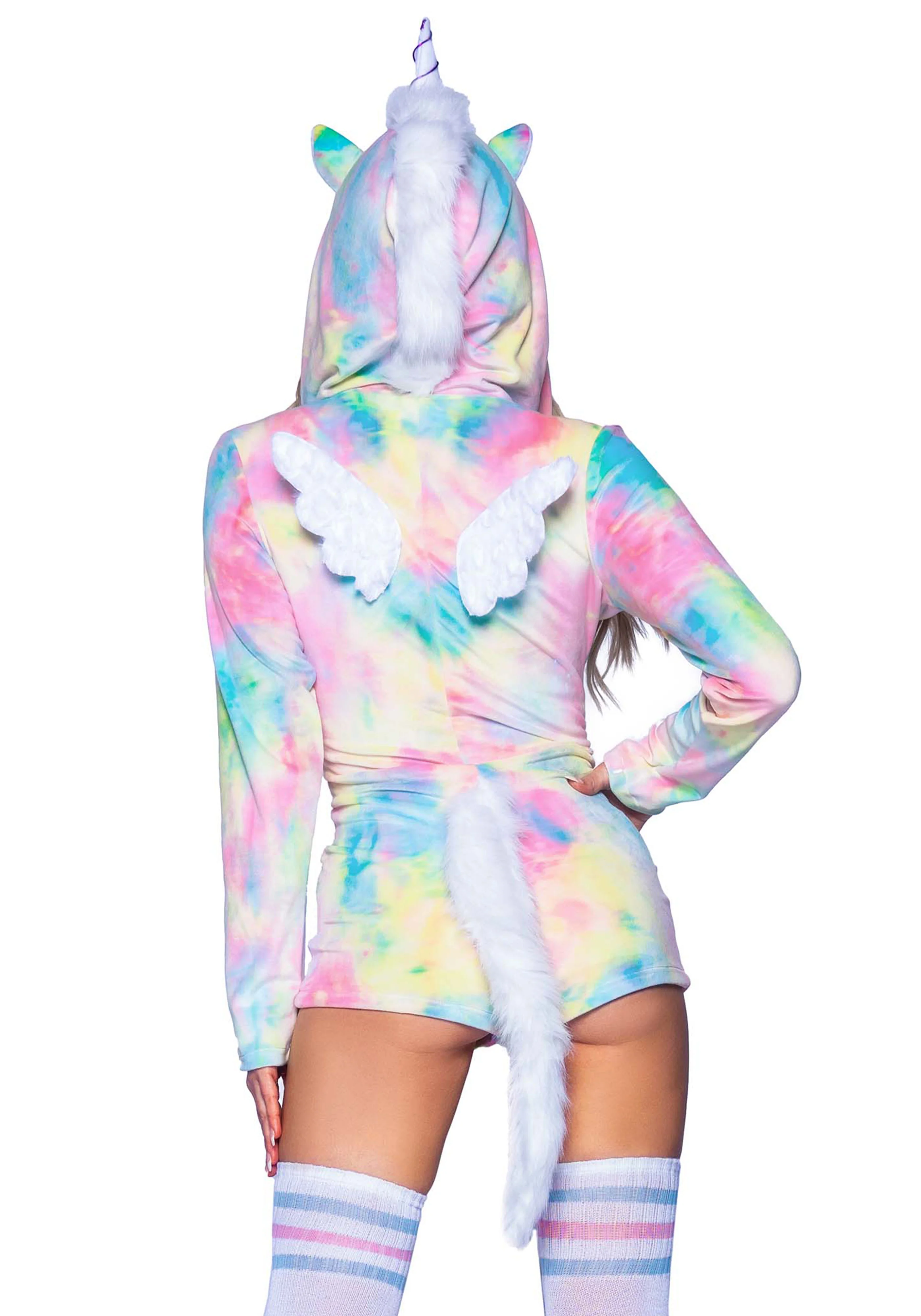 Unicorn Tie-Dye Romper - Image 2